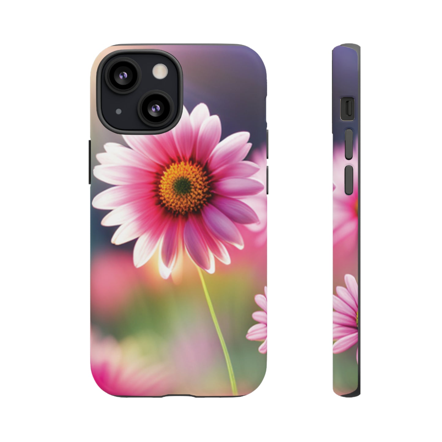 Pink flowers Tough Cases