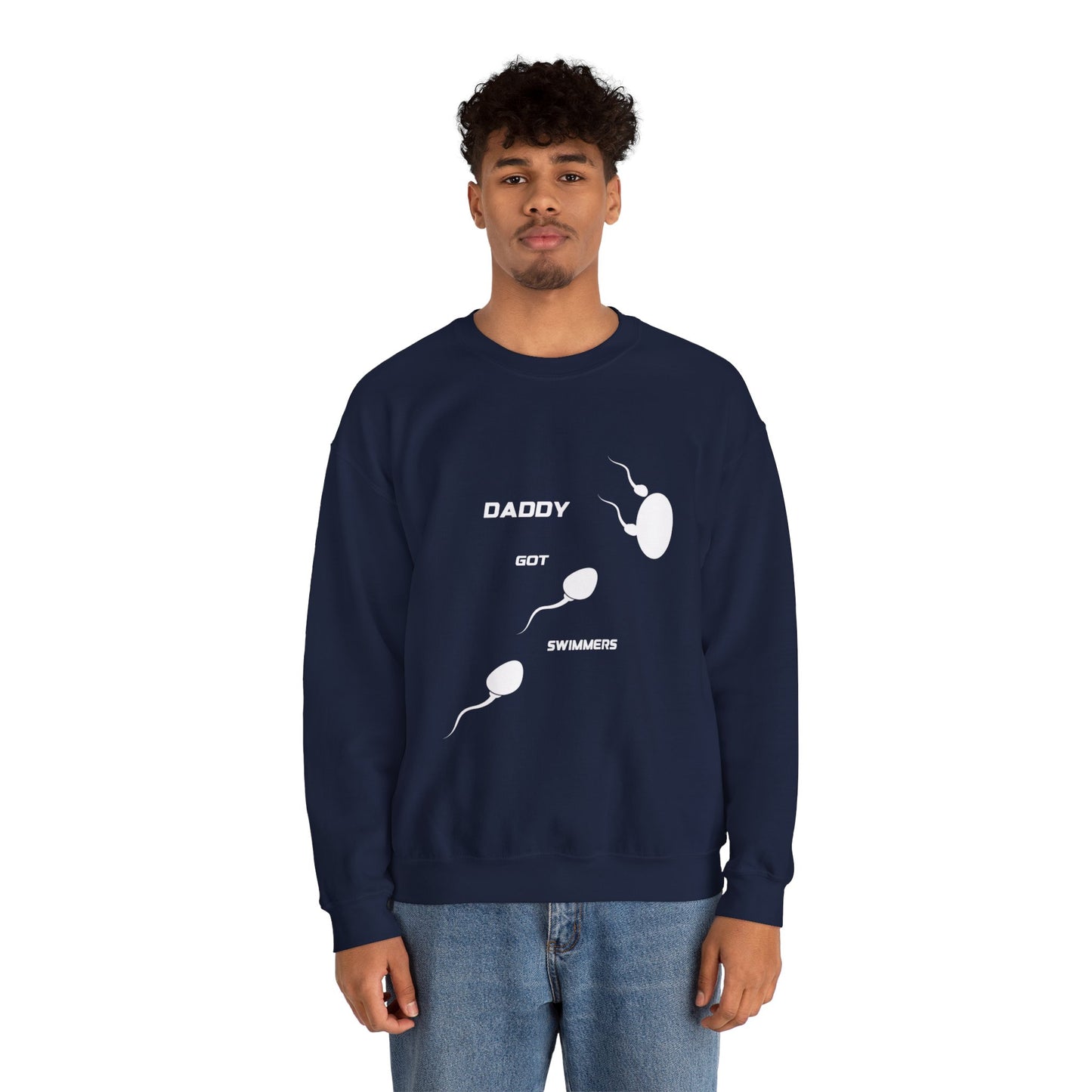 'Daddy Got Swimmers' - Men Sweatshirt