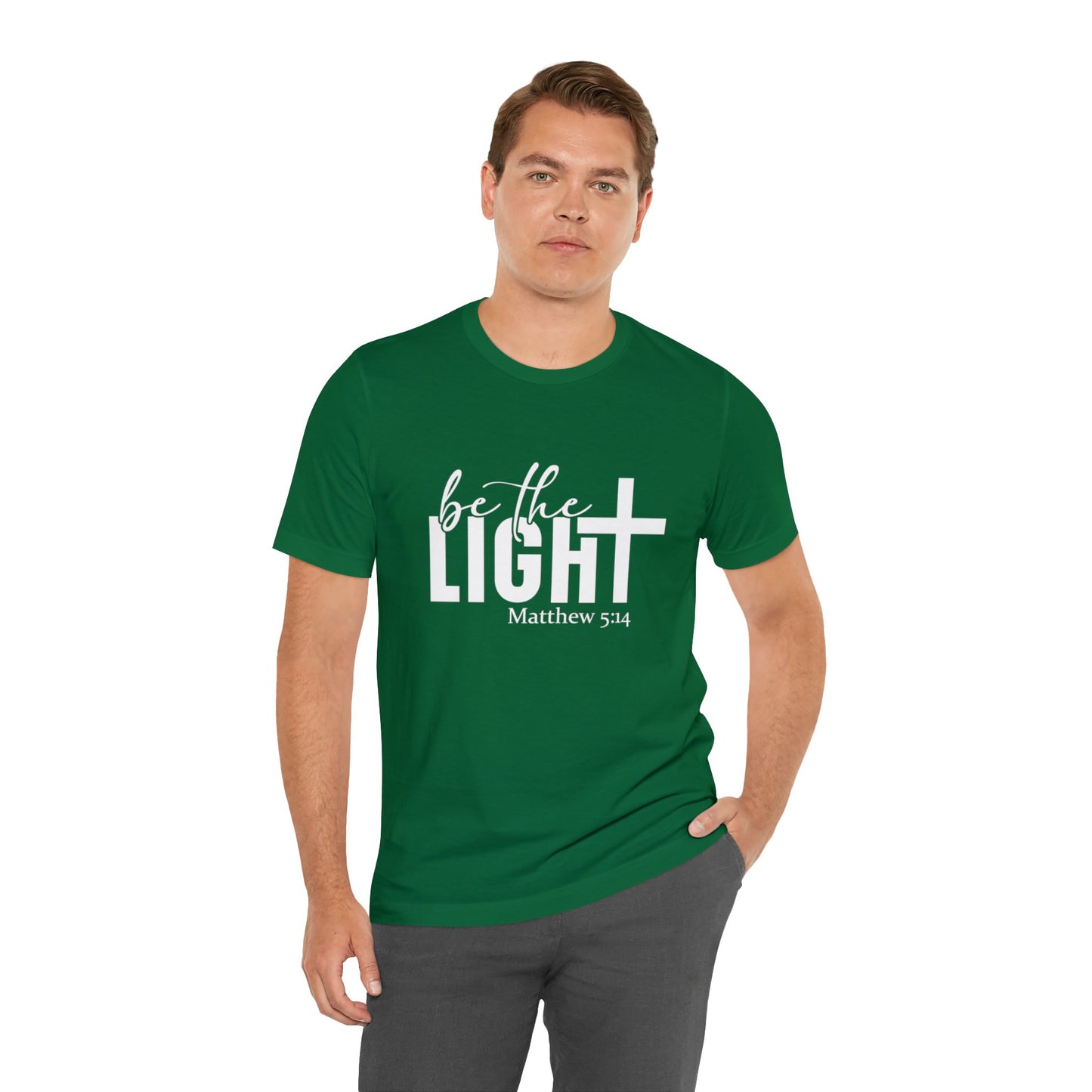 Be the Light Unisex Jersey Short Sleeve Tee