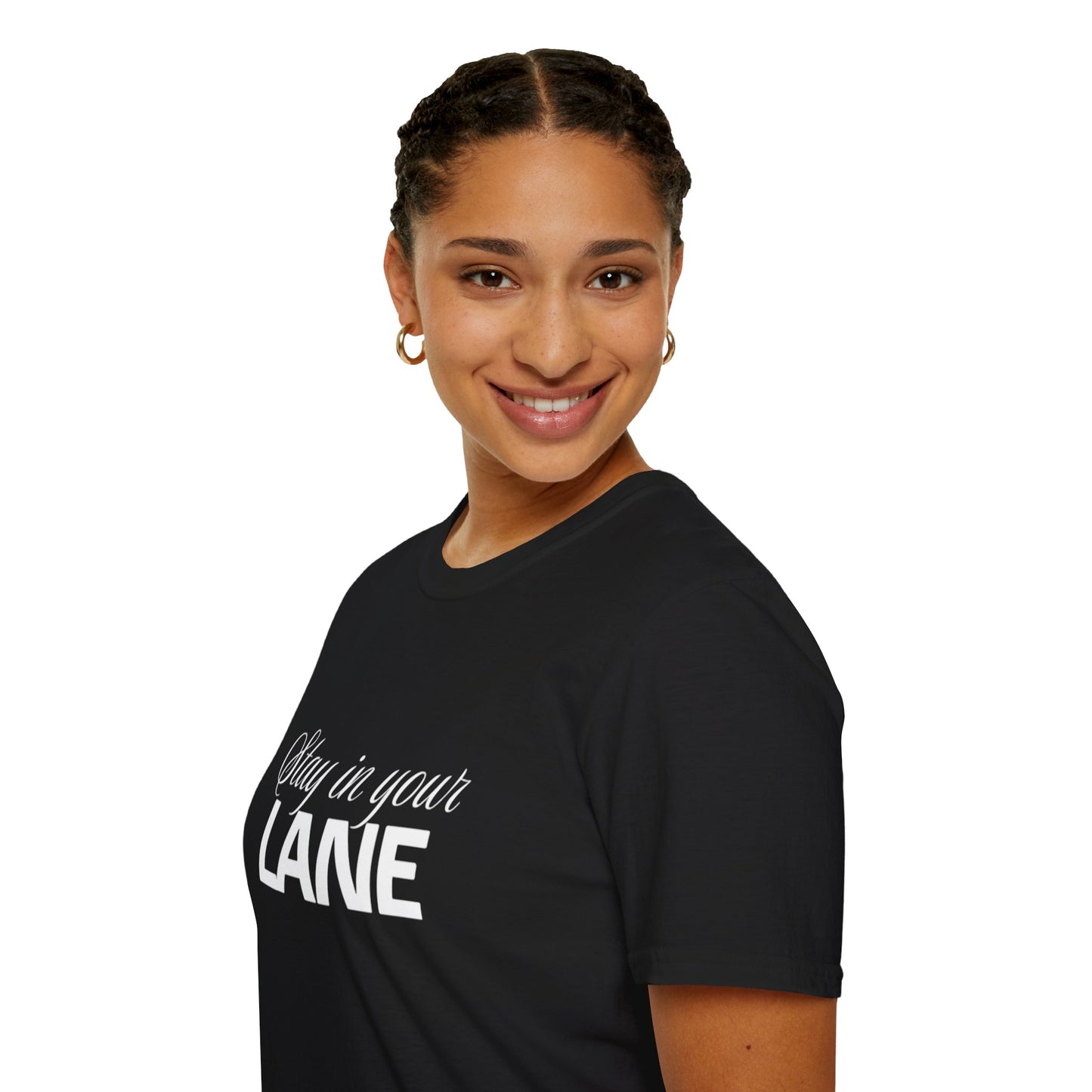 Stay In your Lane Women  Softstyle T-Shirt