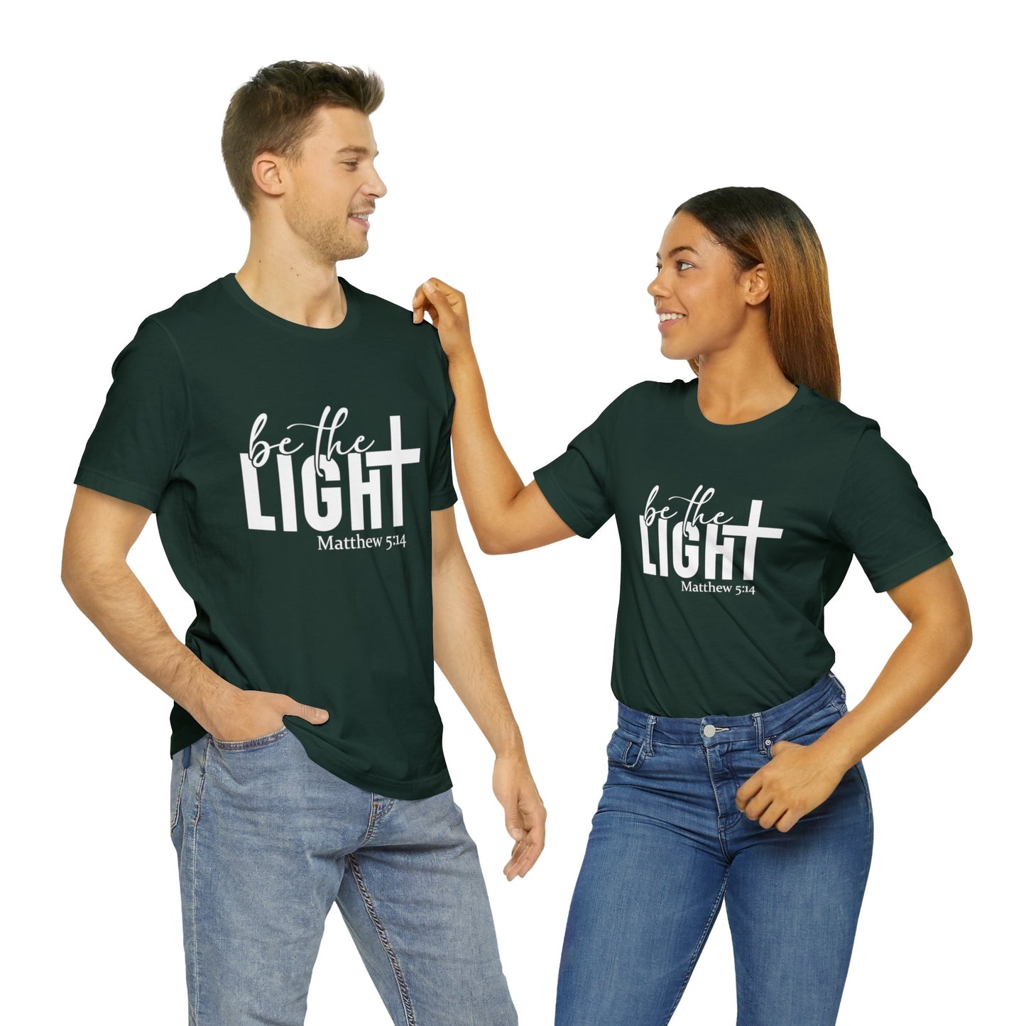 Be the Light Unisex Jersey Short Sleeve Tee