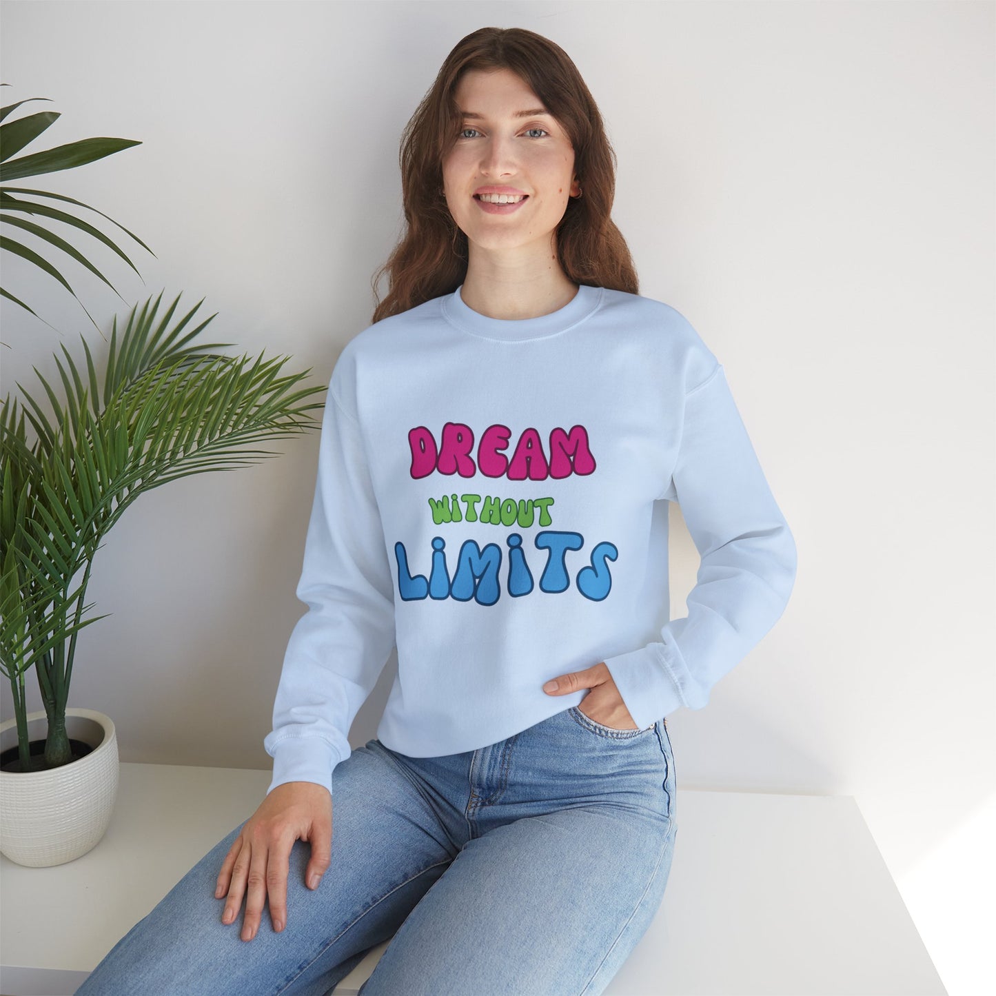 Dream without Limits Women Heavy Blend™ Crewneck Sweatshirt