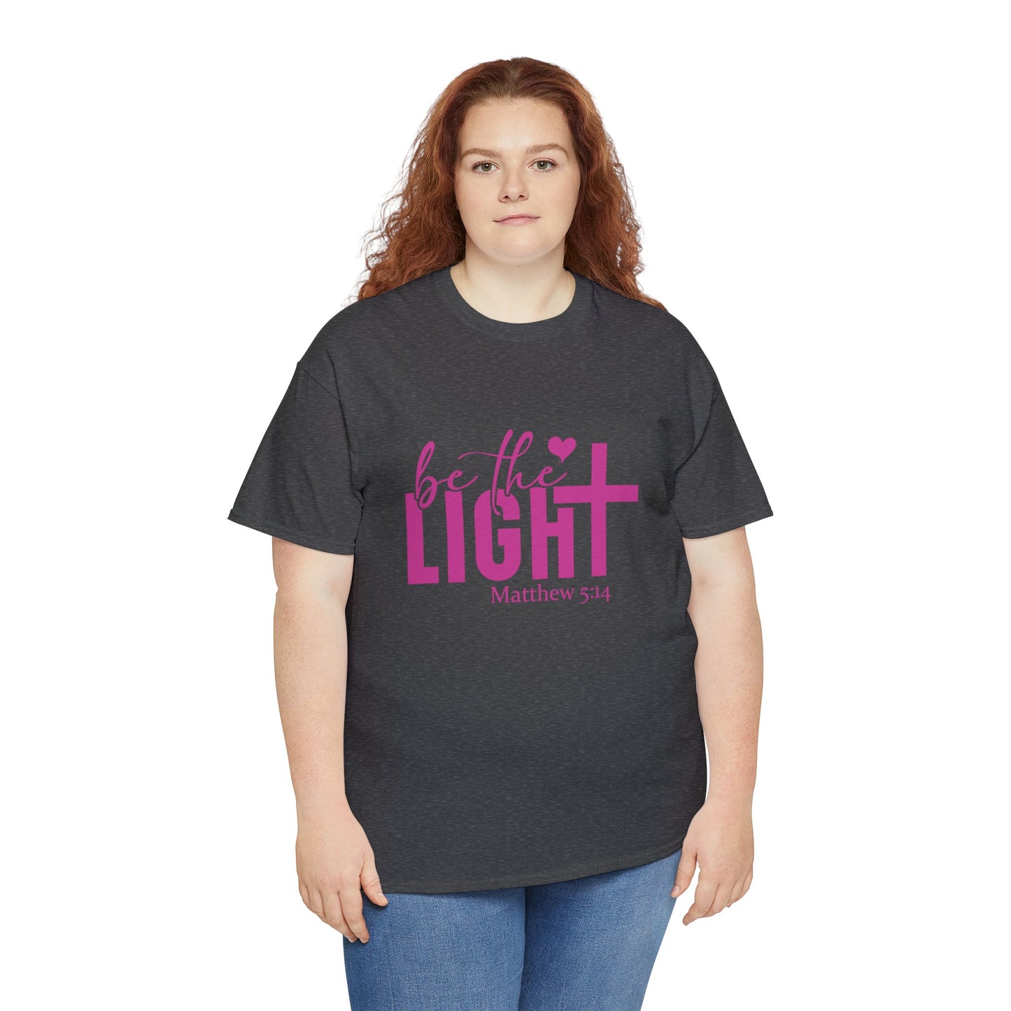 Be the Light Women Heavy Cotton Tee