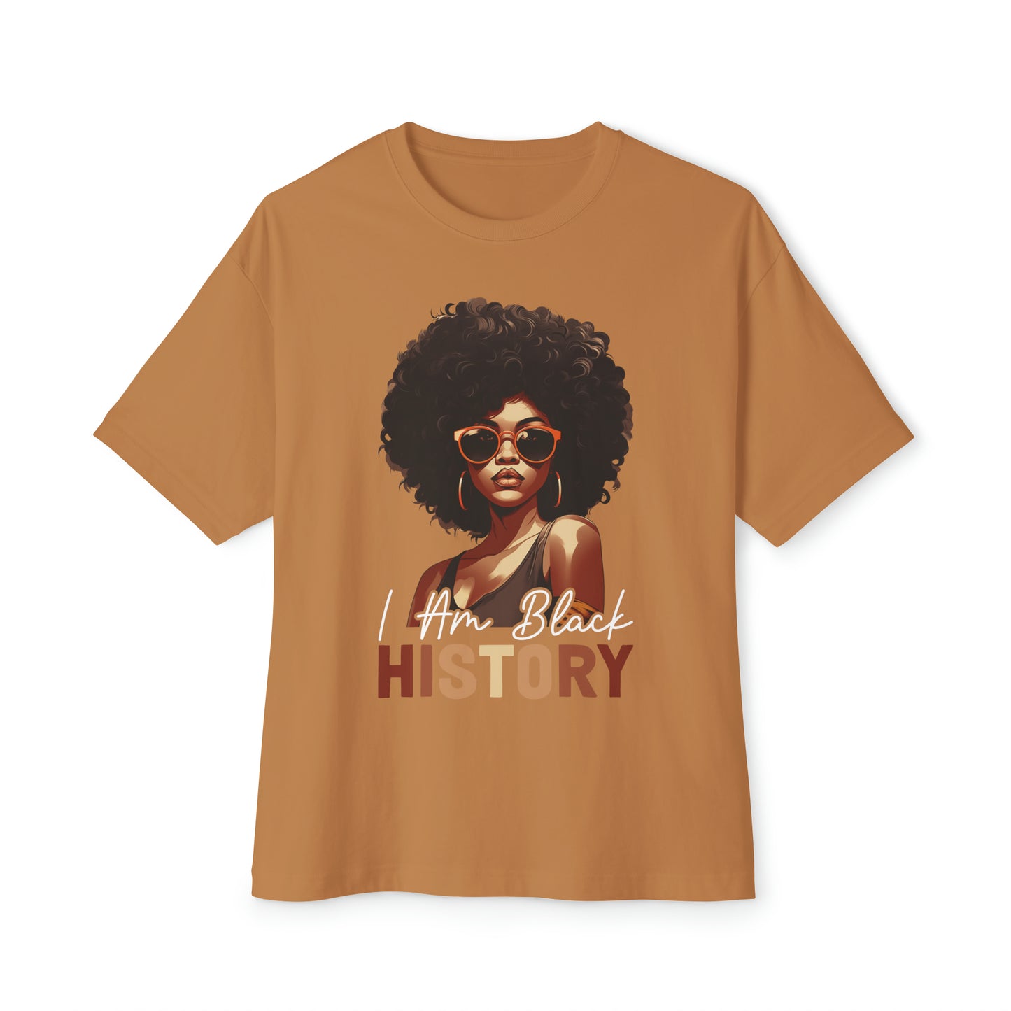 I am Black History  Oversized Boxy Tee