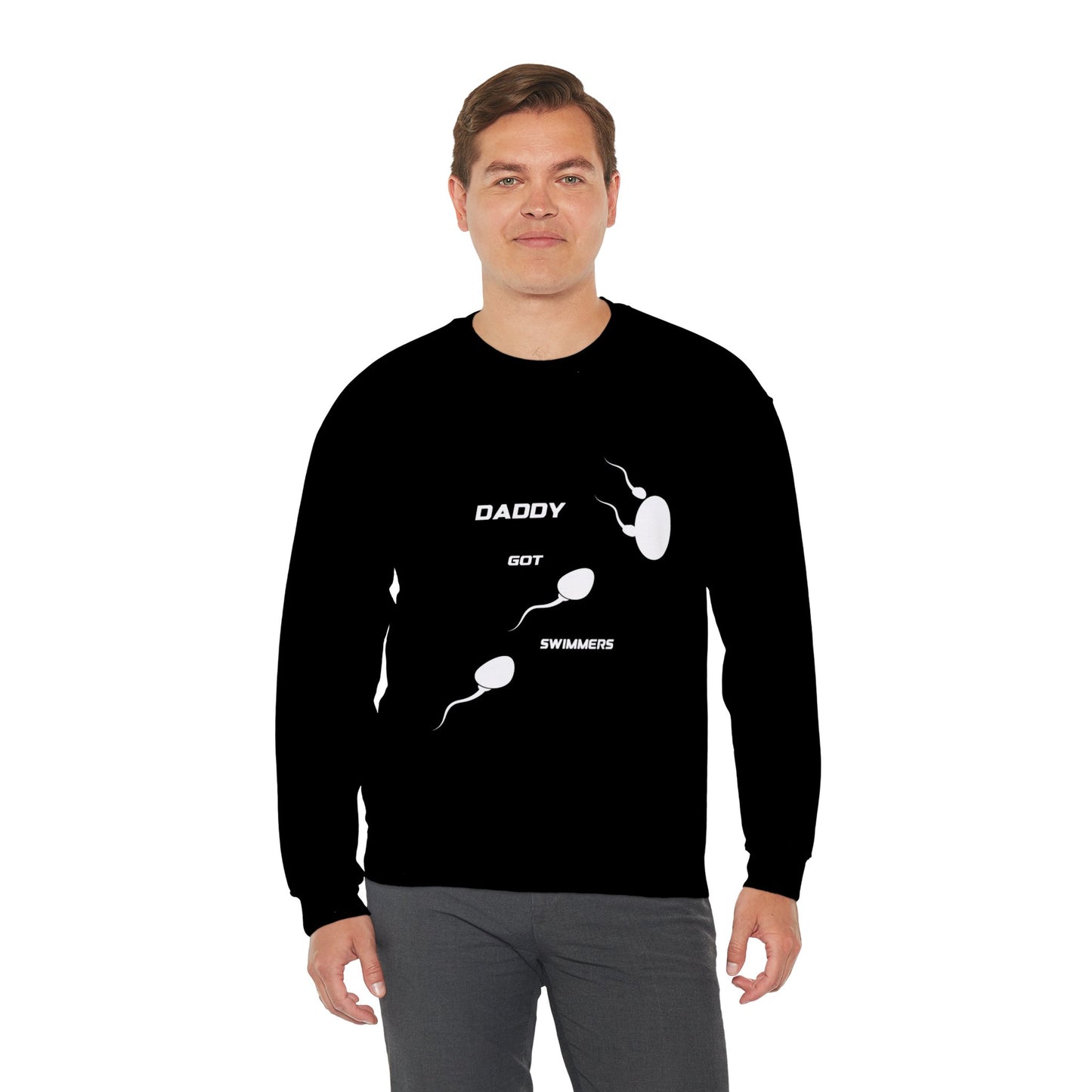 'Daddy Got Swimmers' - Men Sweatshirt