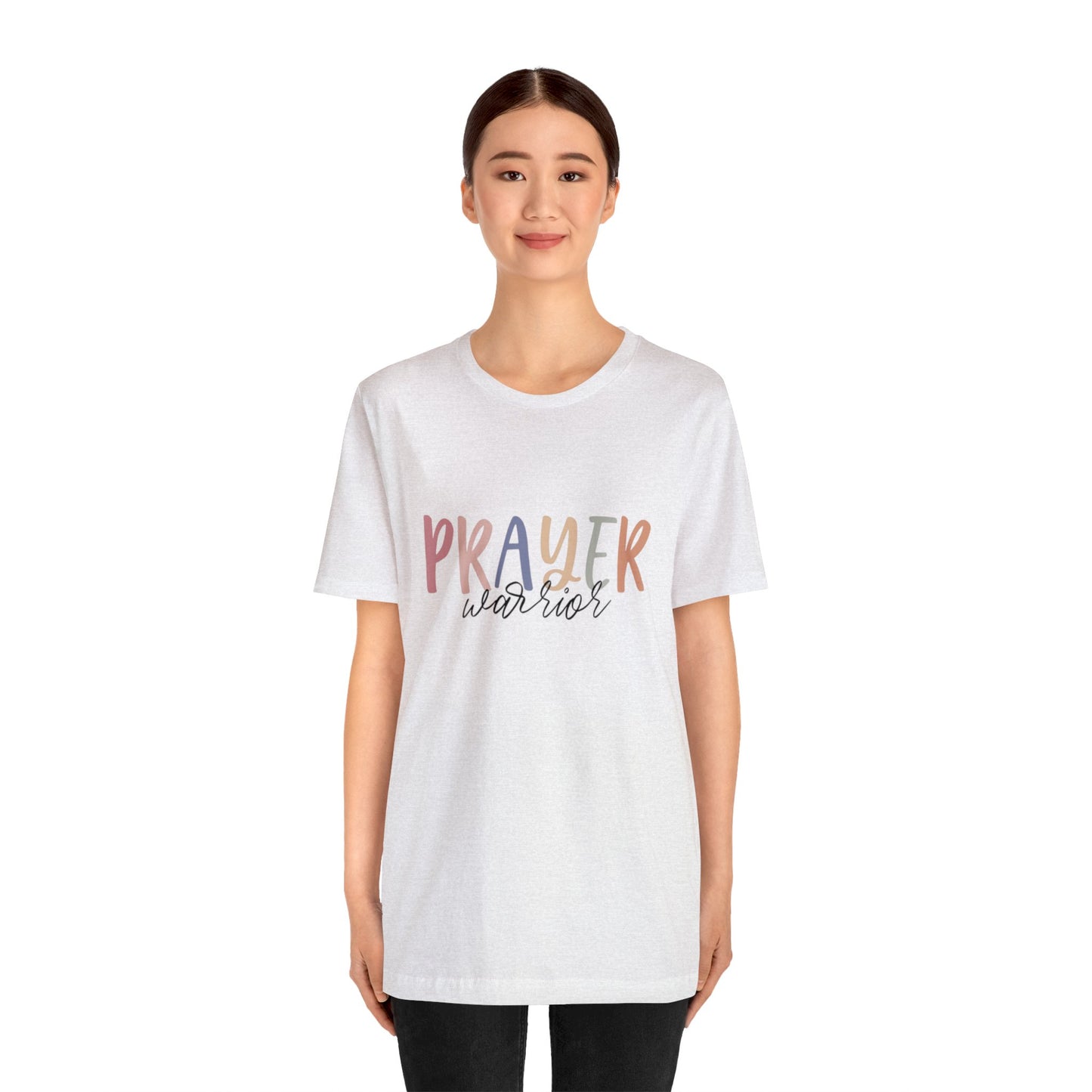 Prayer Warrior Women Jersey Short Sleeve Tee