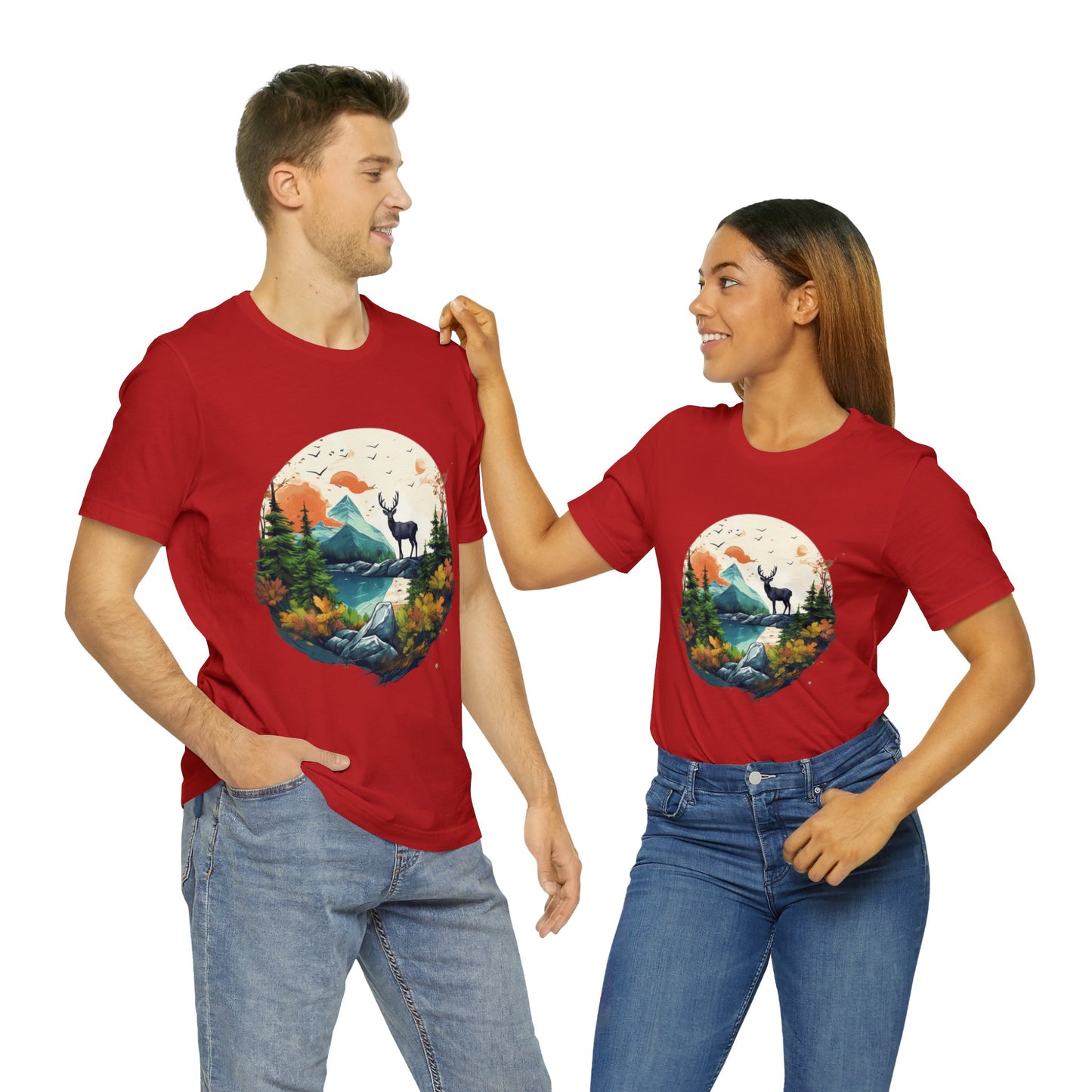 Nature Fusion Unisex Jersey Short Sleeve Tee