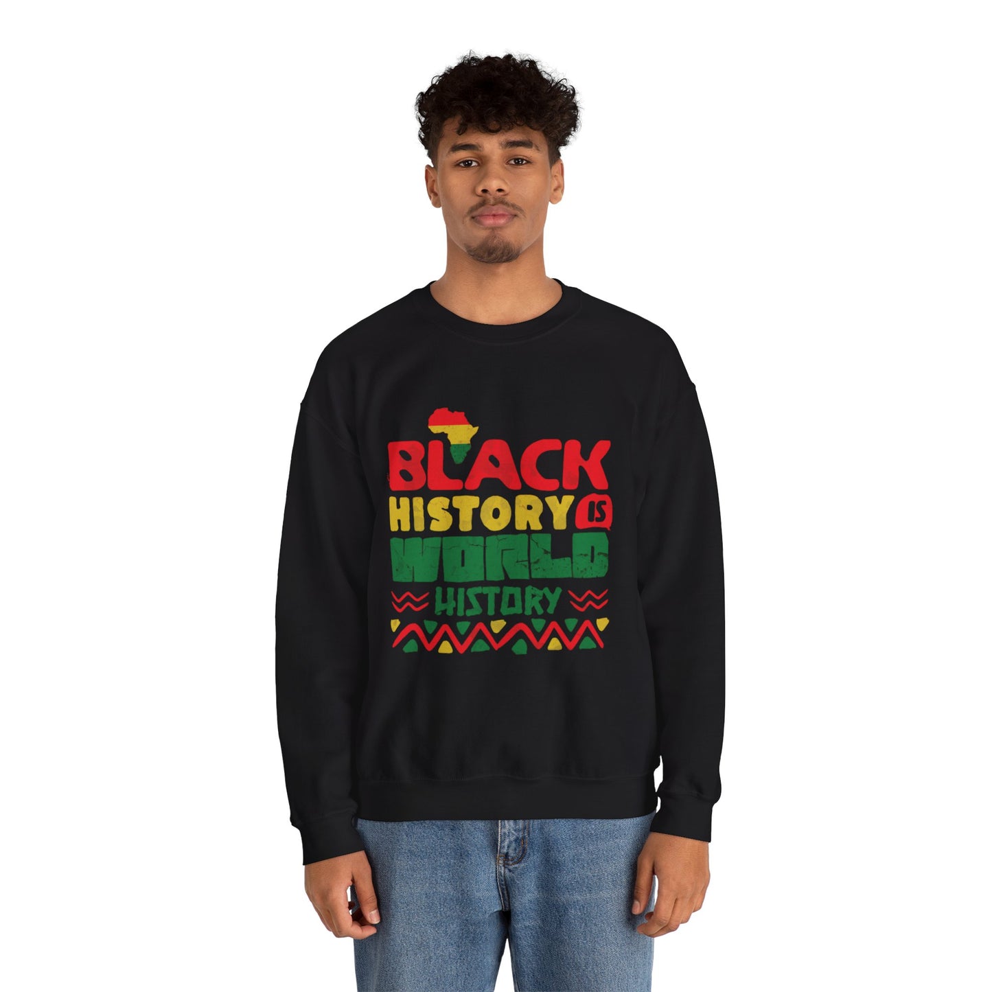 Black History Month Unisex Heavy Blend™ Crewneck Sweatshirt