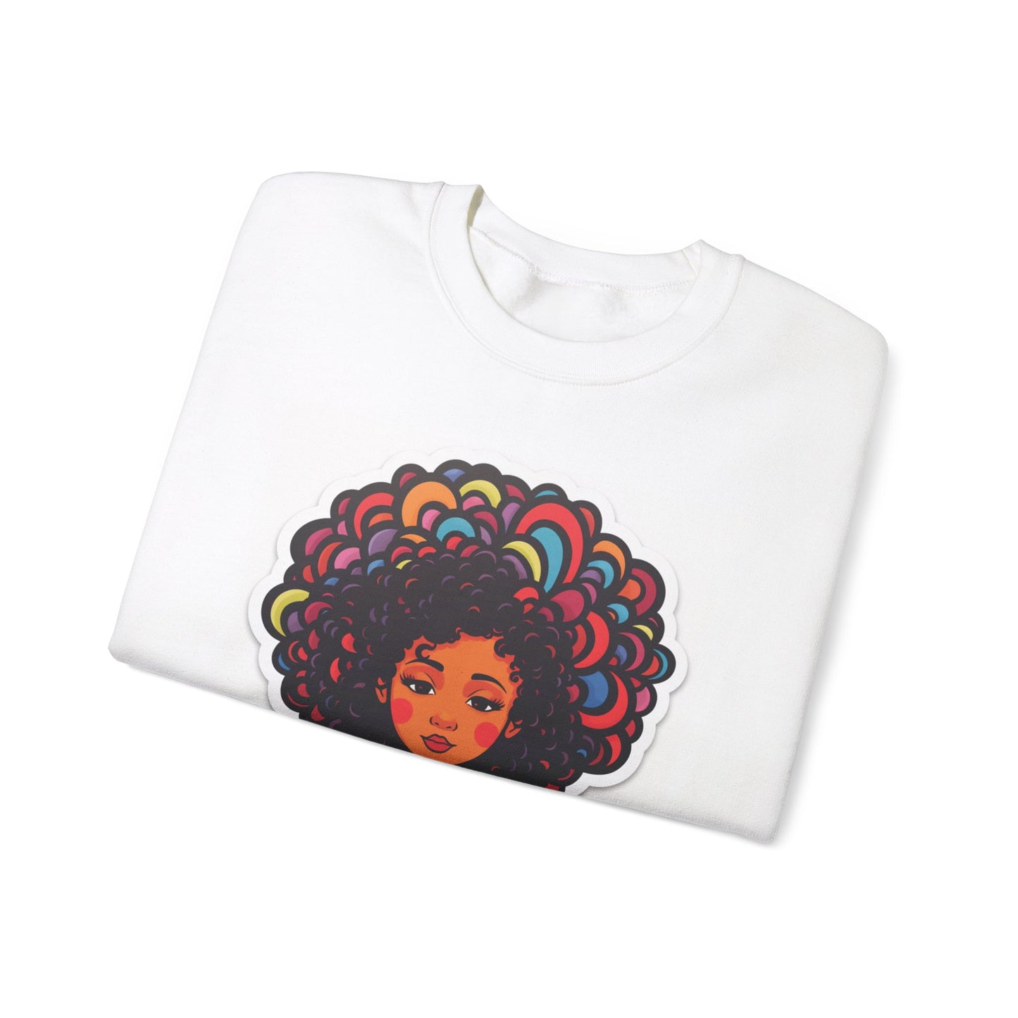 Black women Heavy Sweatshirt