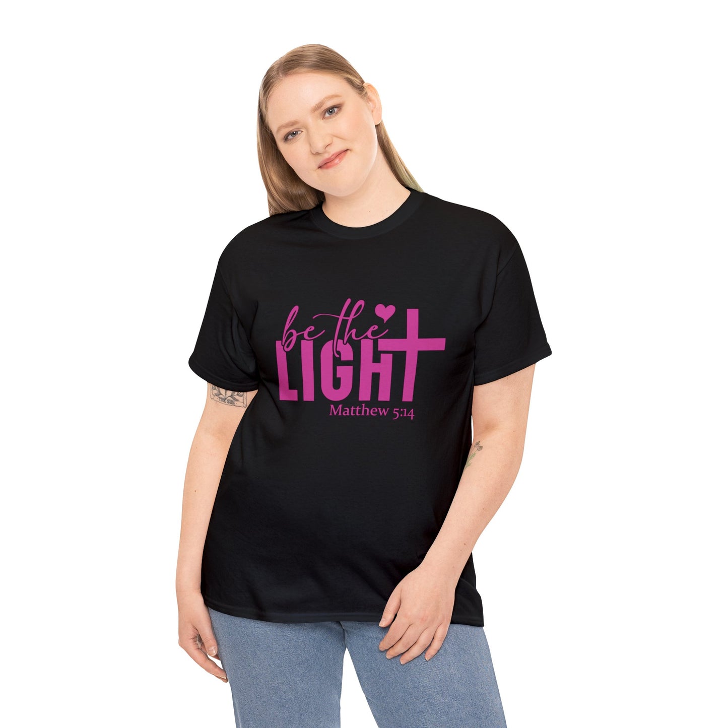 Be the Light Women Heavy Cotton Tee