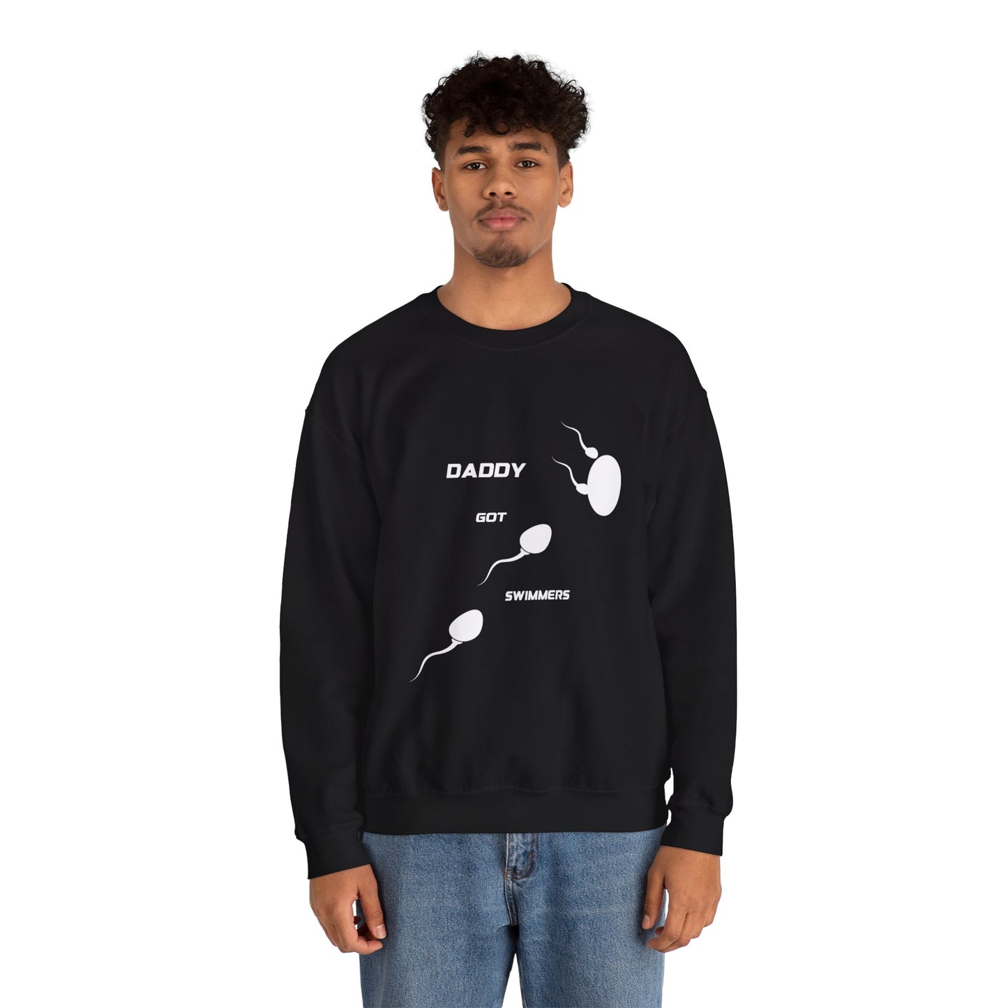 'Daddy Got Swimmers' - Men Sweatshirt