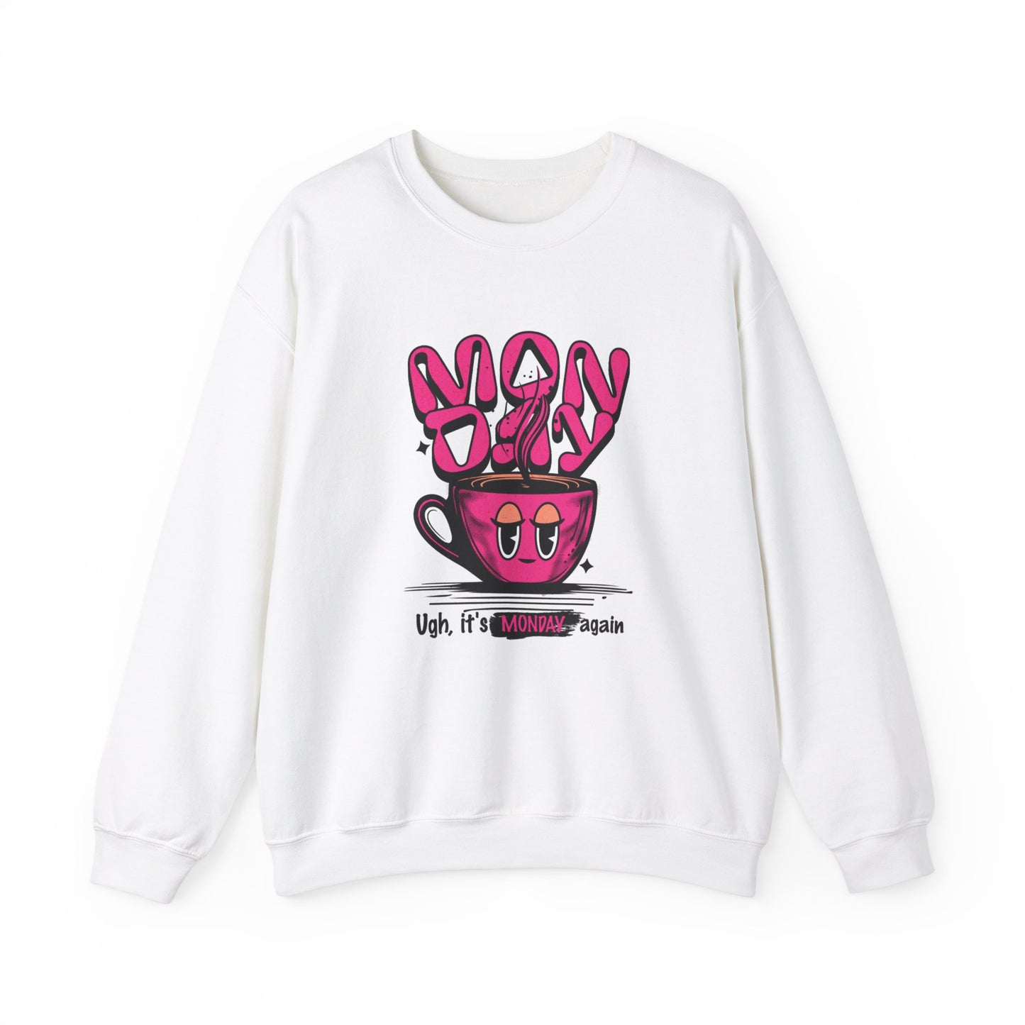 Monday Again Women  Heavy Blend™ Crewneck Sweatshirt