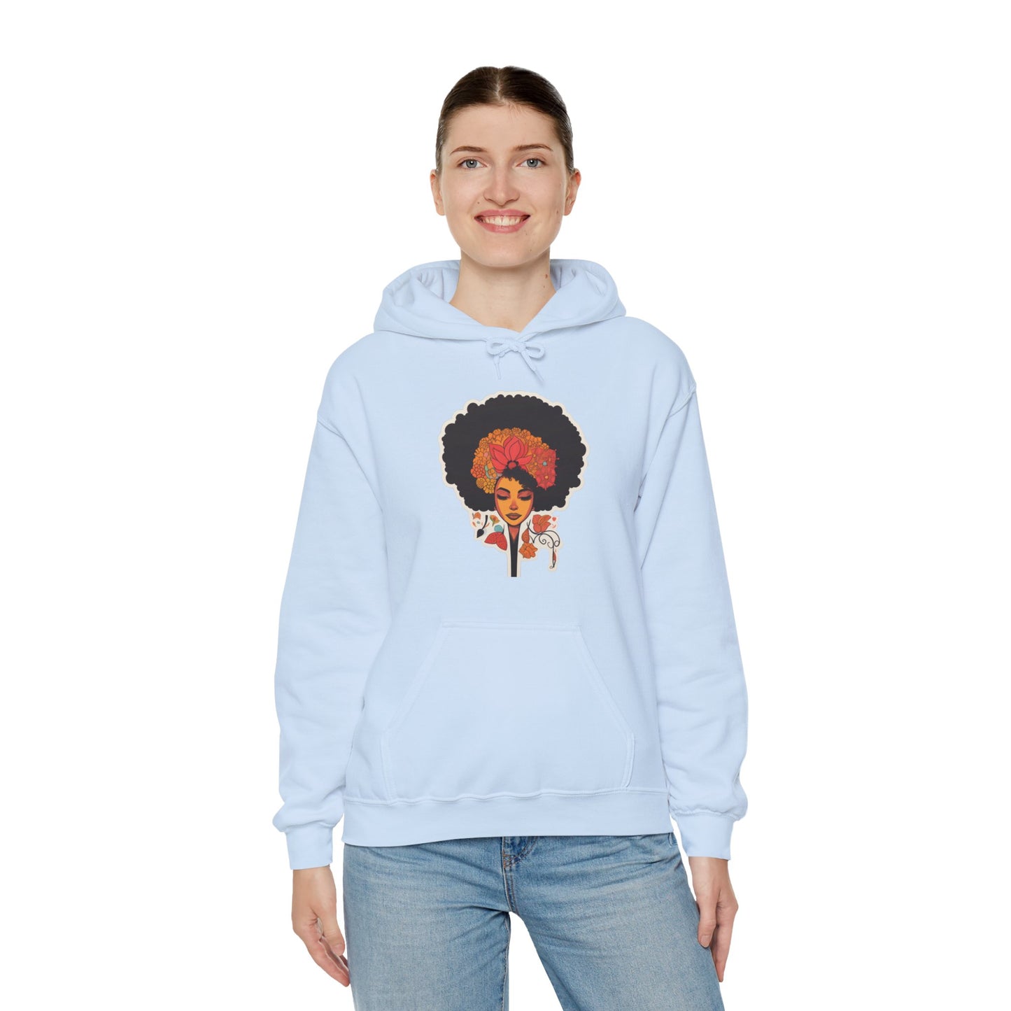 Black Women Heavy Blend™ Hooded Sweatshirt