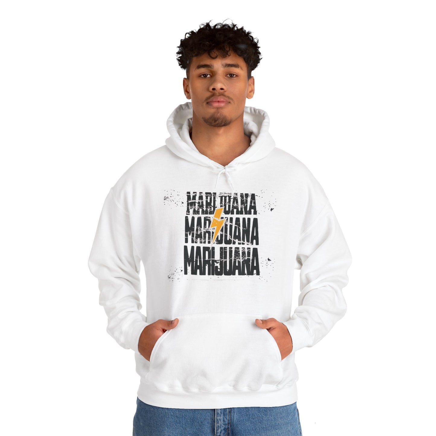 Marijuana Men Heavy Blend™ Hooded Sweatshirt