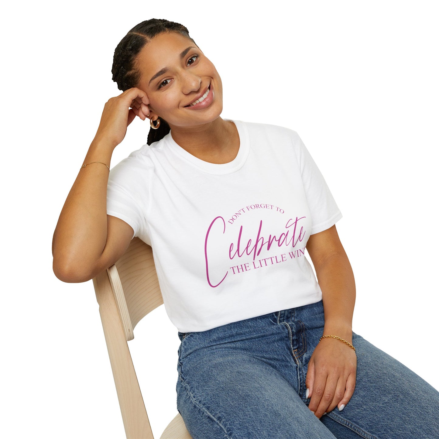 Celebrate your Wins Women Softstyle T-Shirt