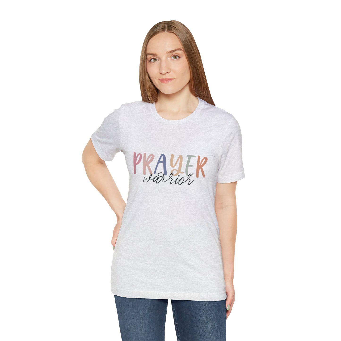 Prayer Warrior Women Jersey Short Sleeve Tee