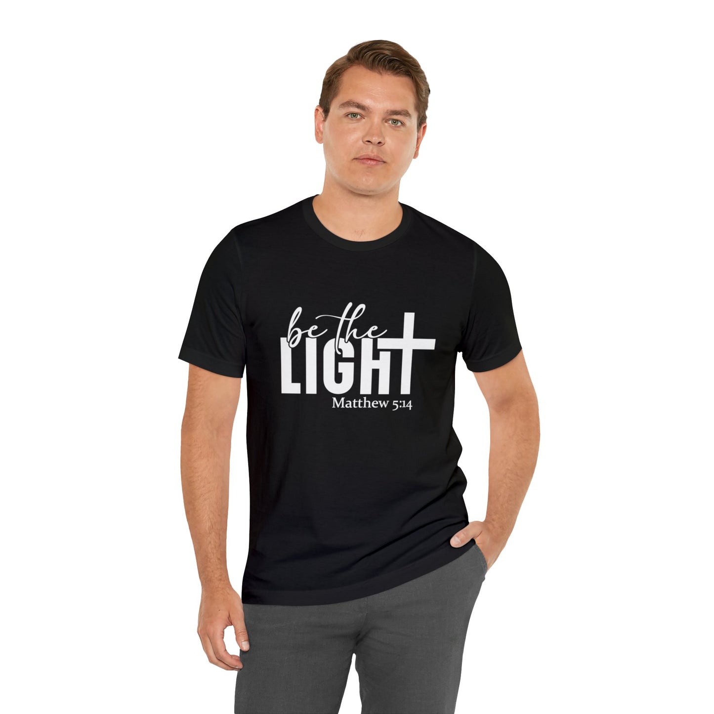 Be the Light Unisex Jersey Short Sleeve Tee