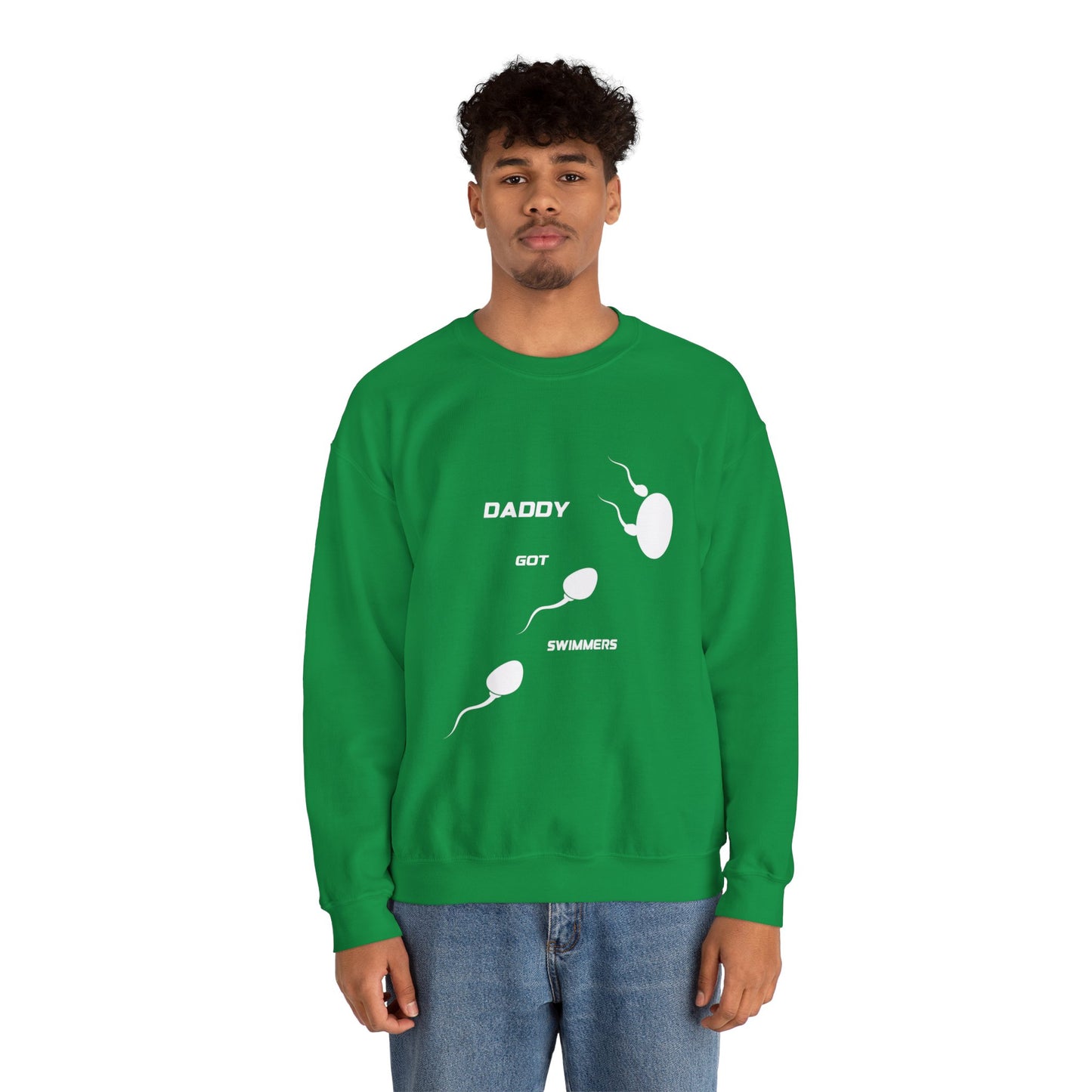 'Daddy Got Swimmers' - Men Sweatshirt