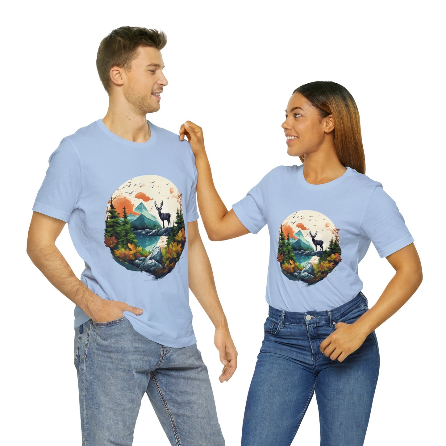 Nature Fusion Unisex Jersey Short Sleeve Tee