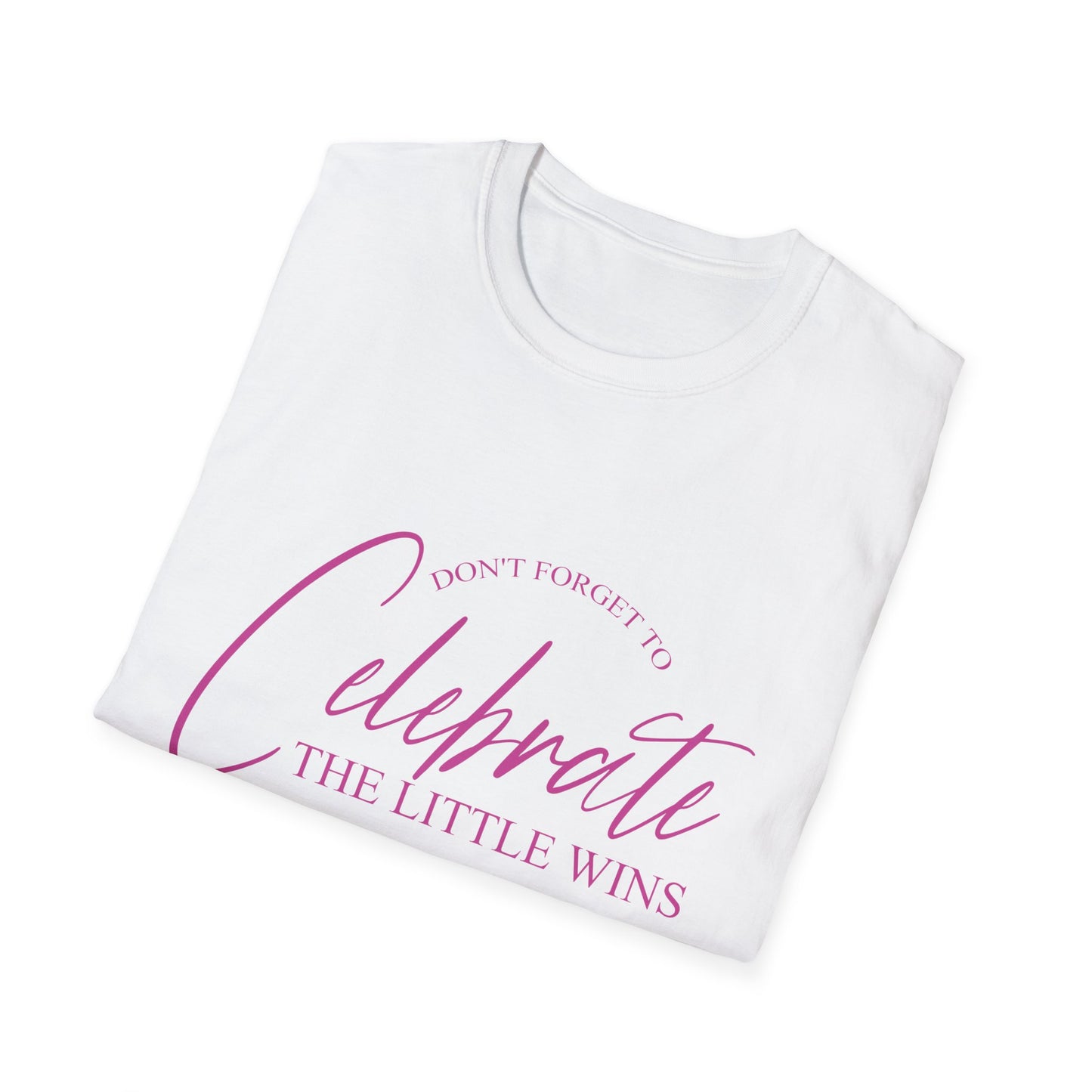 Celebrate your Wins Women Softstyle T-Shirt