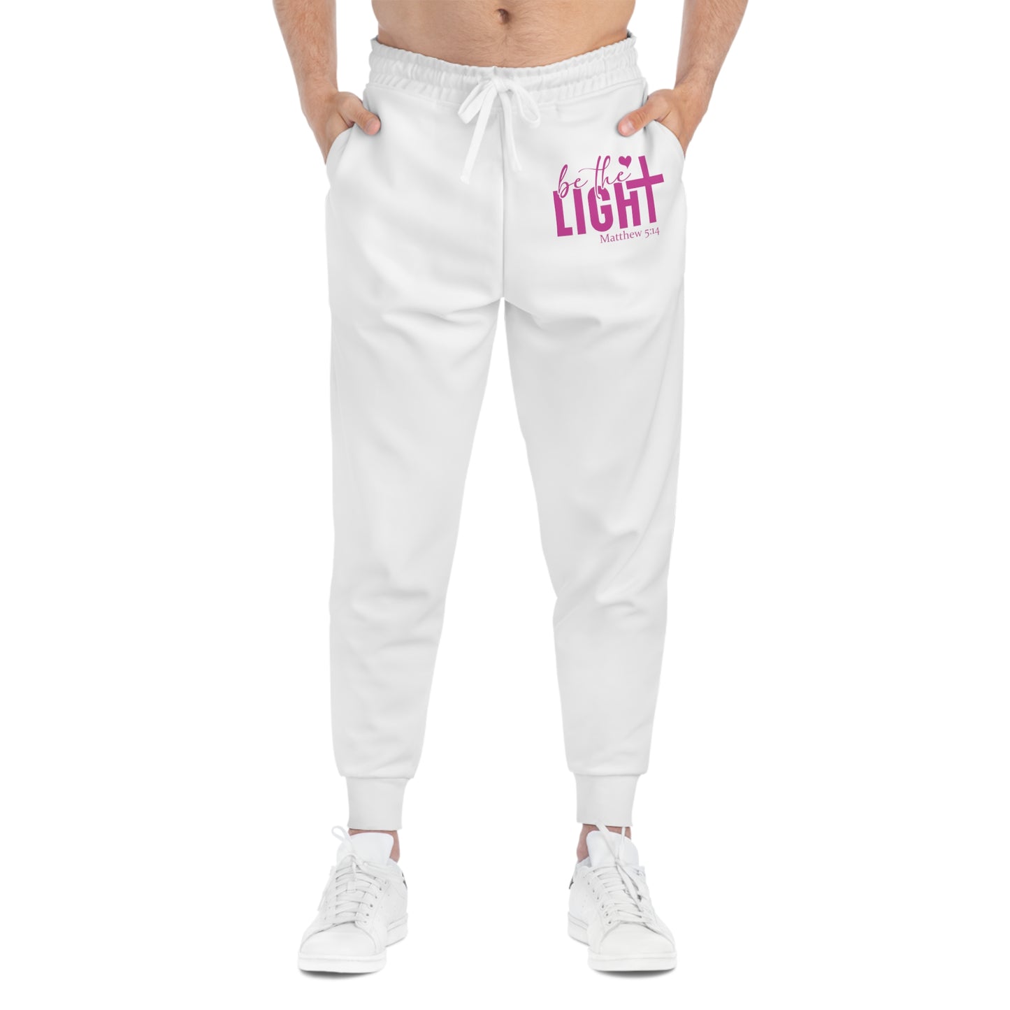 Be the Light Athletic Joggers (AOP)