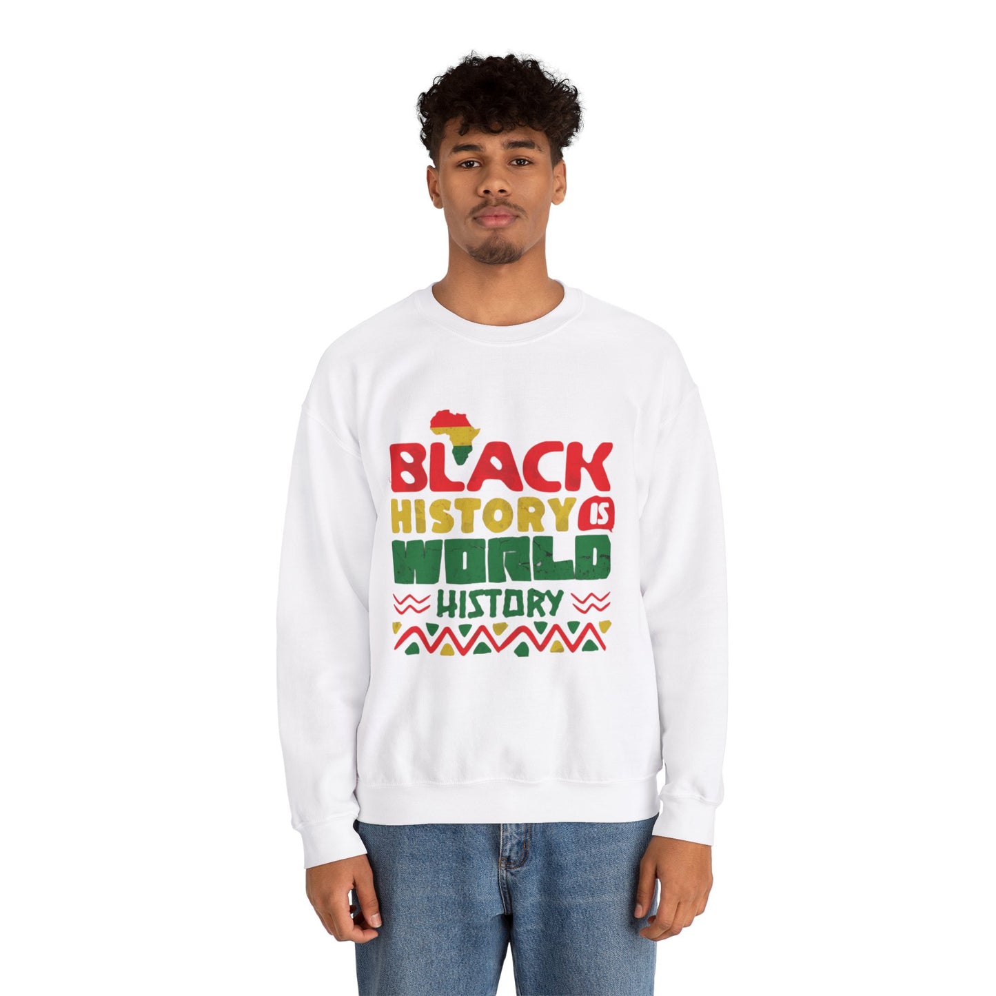 Black History Month Unisex Heavy Blend™ Crewneck Sweatshirt