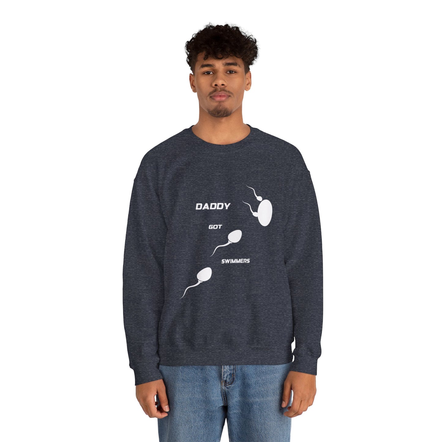 'Daddy Got Swimmers' - Men Sweatshirt