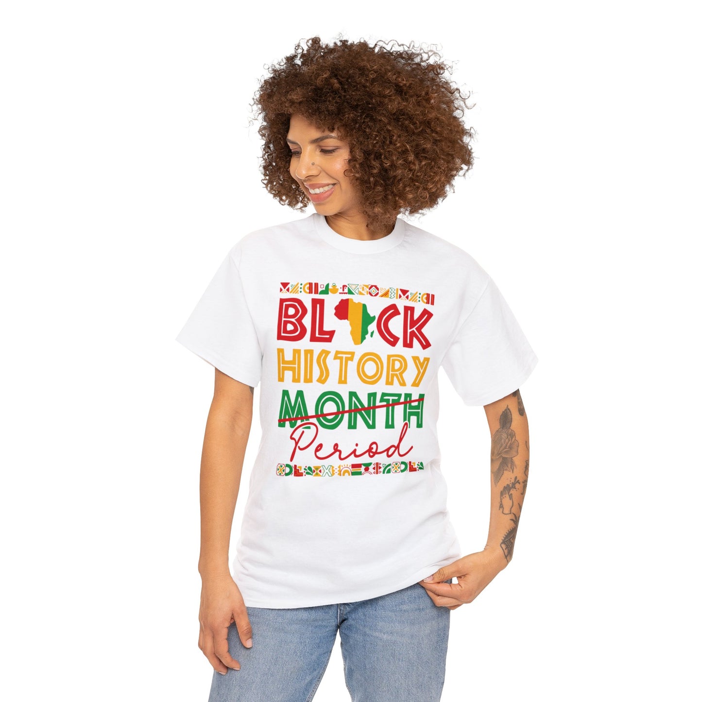 Black History Unisex Heavy Cotton Tee