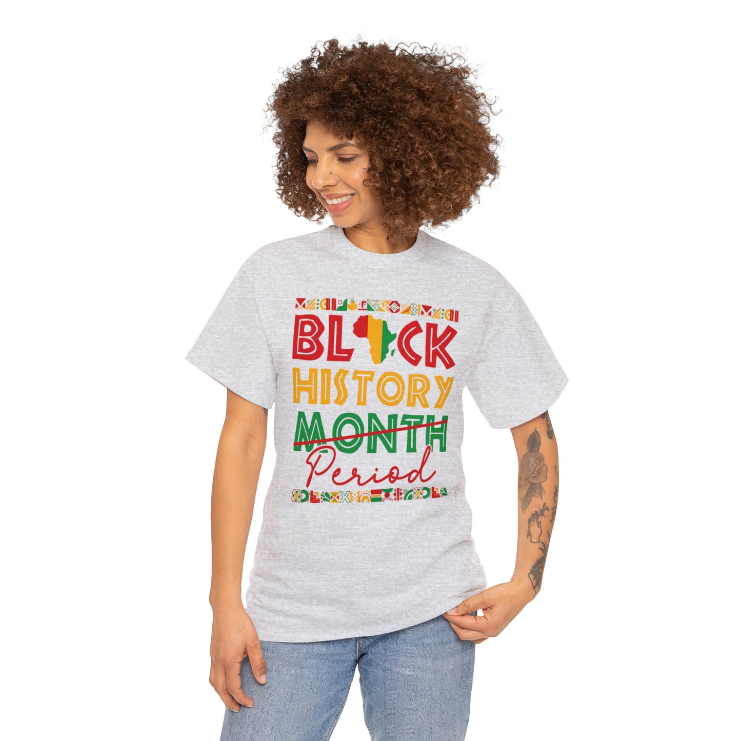 Black History Unisex Heavy Cotton Tee