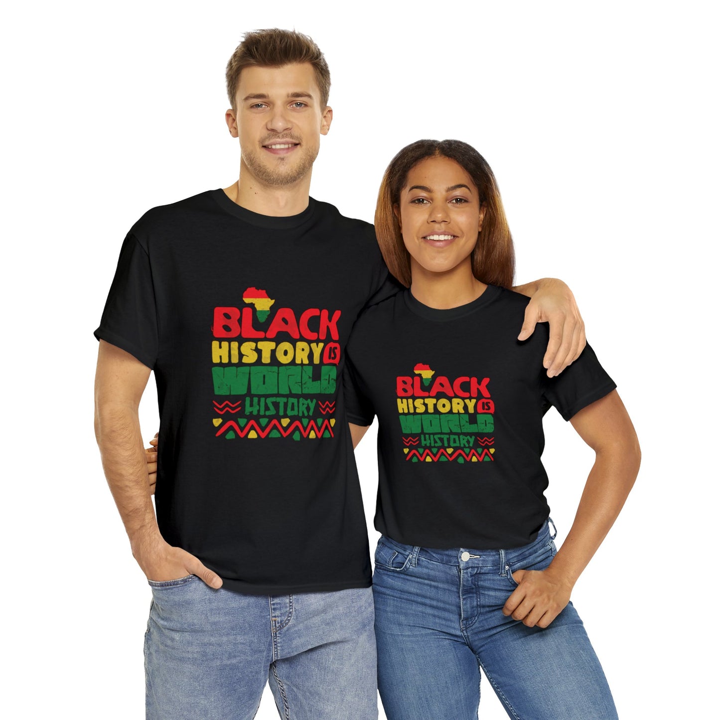 Black History Month Unisex Heavy Cotton Tee