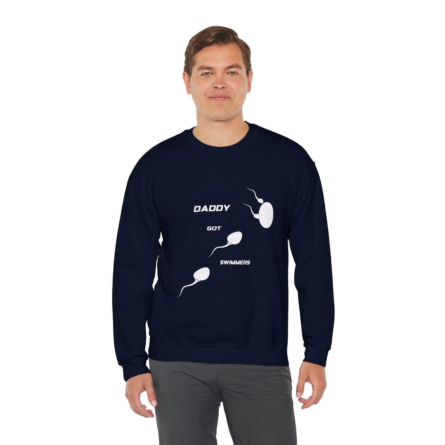 'Daddy Got Swimmers' - Men Sweatshirt