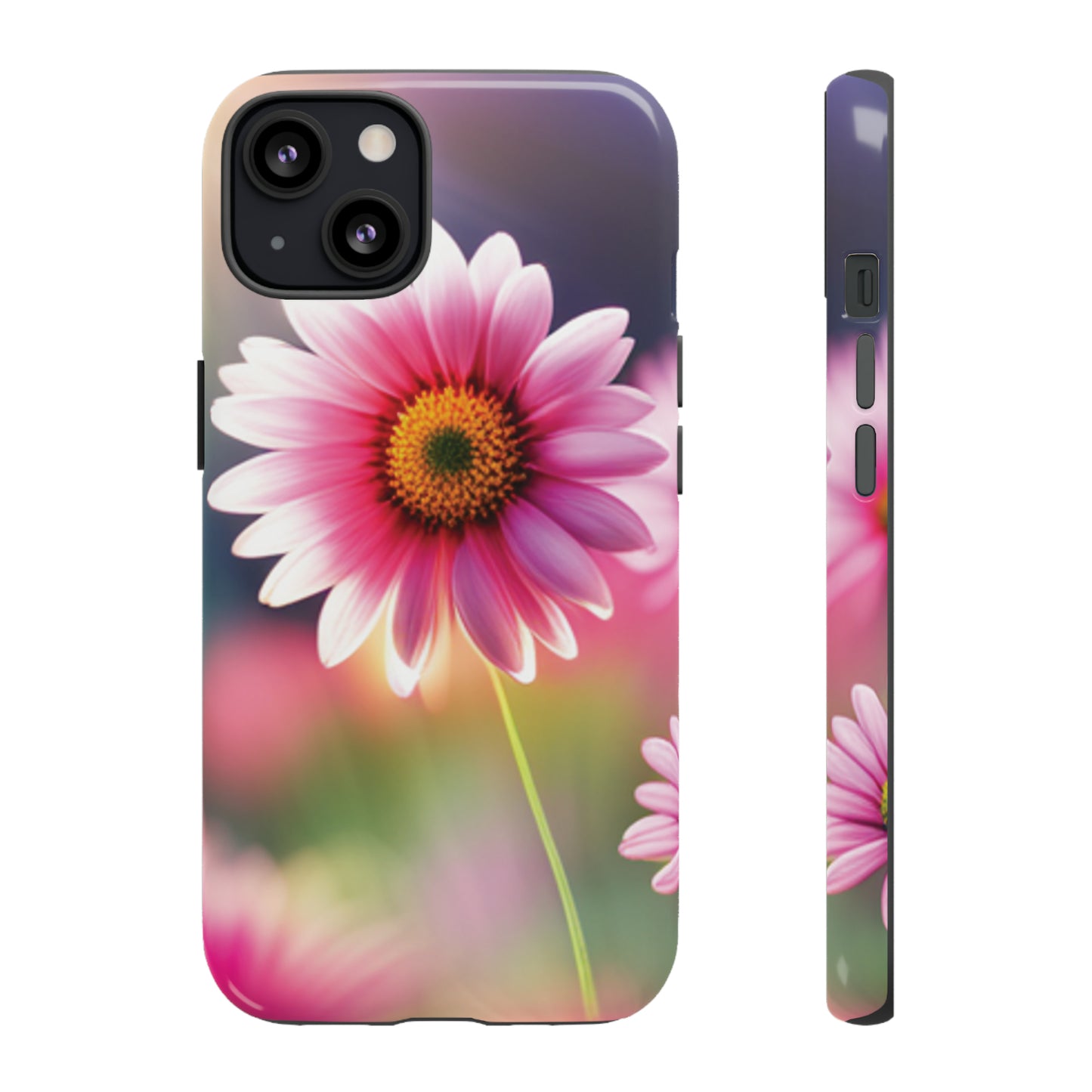 Pink flowers Tough Cases