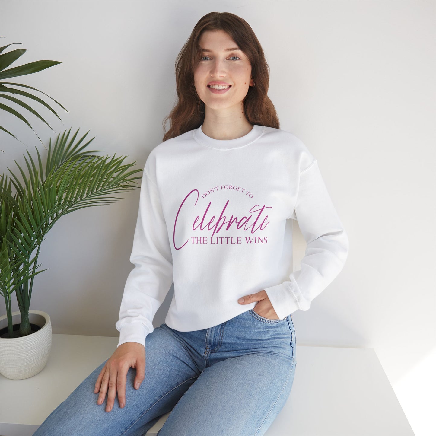 Celebrate your Wins Heavy Blend™ Crewneck Sweatshirt