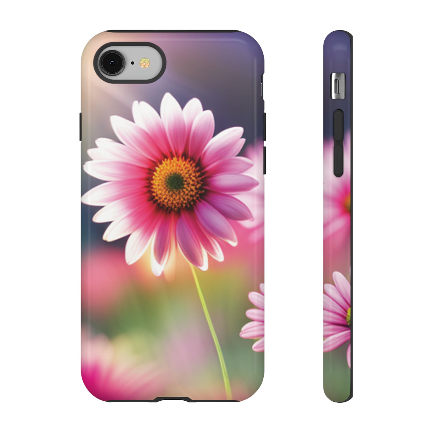 Pink flowers Tough Cases