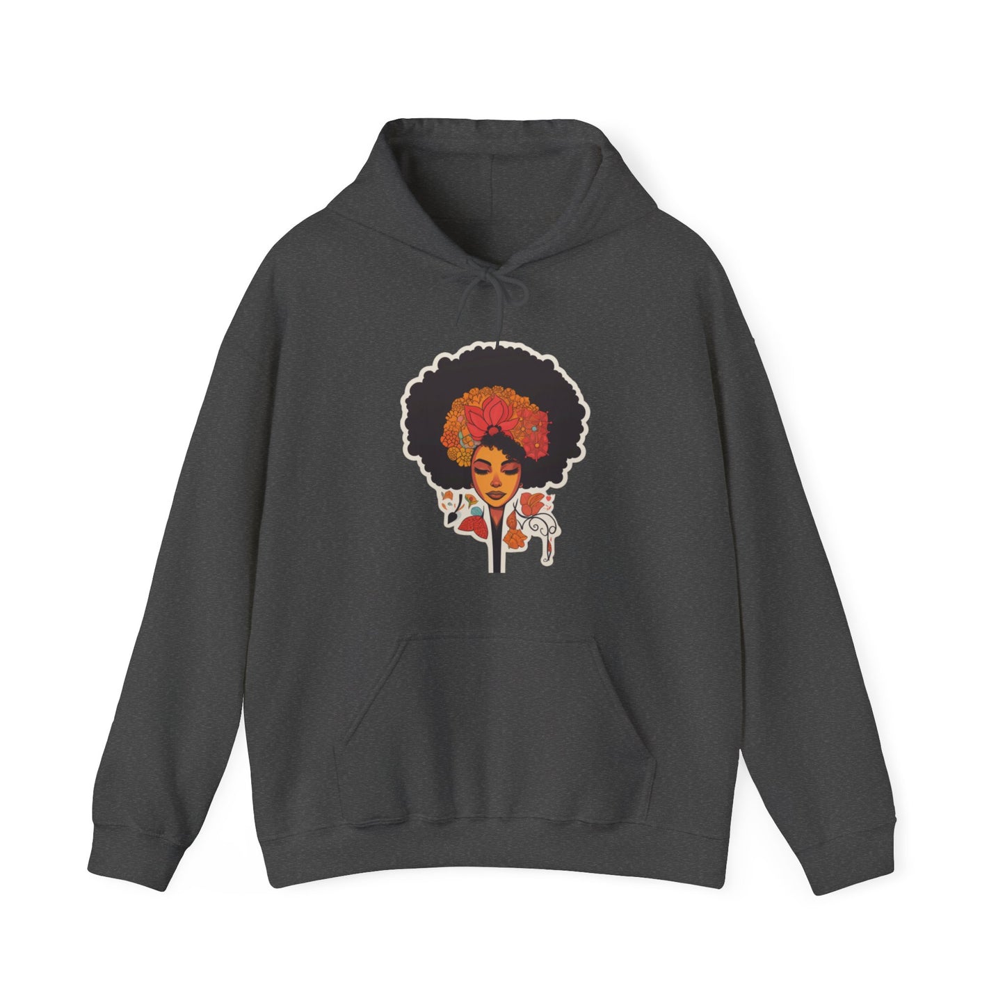 Black Women Heavy Blend™ Hooded Sweatshirt