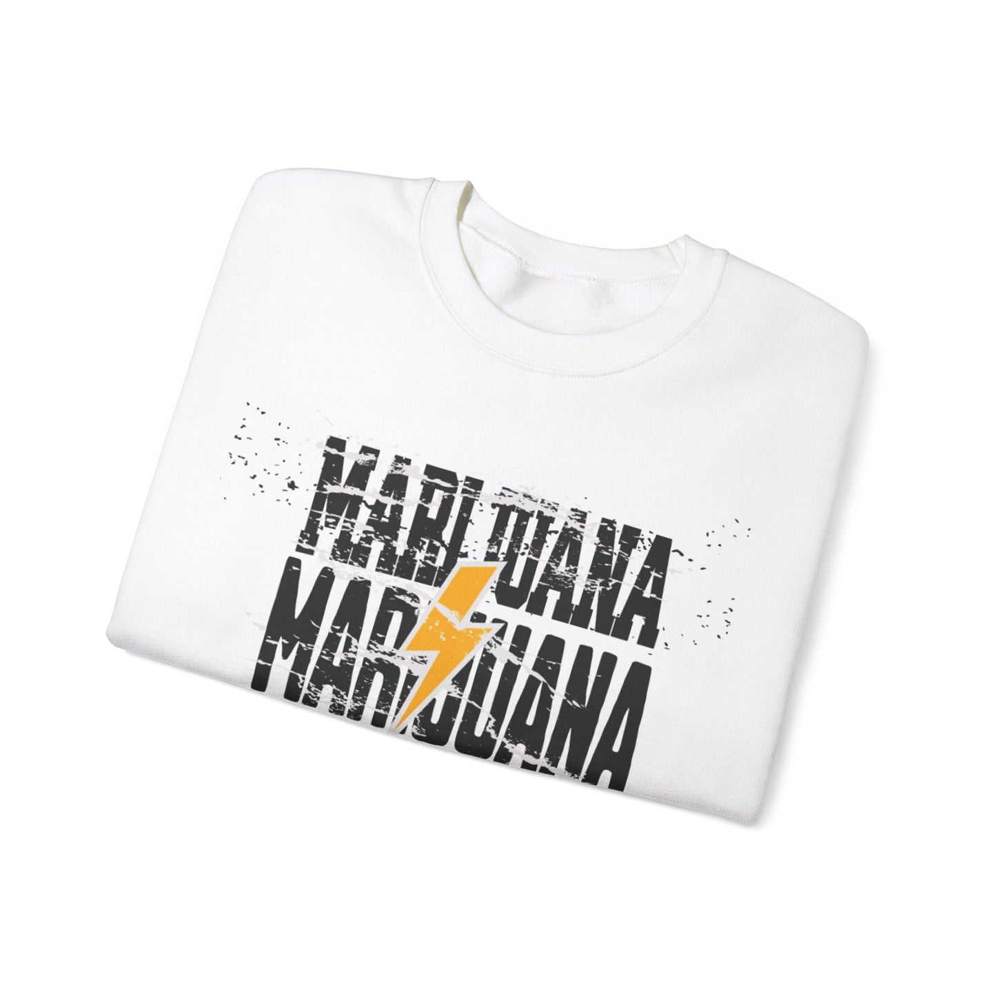 Marijuana Men  Heavy Blend™ Crewneck Sweatshirt