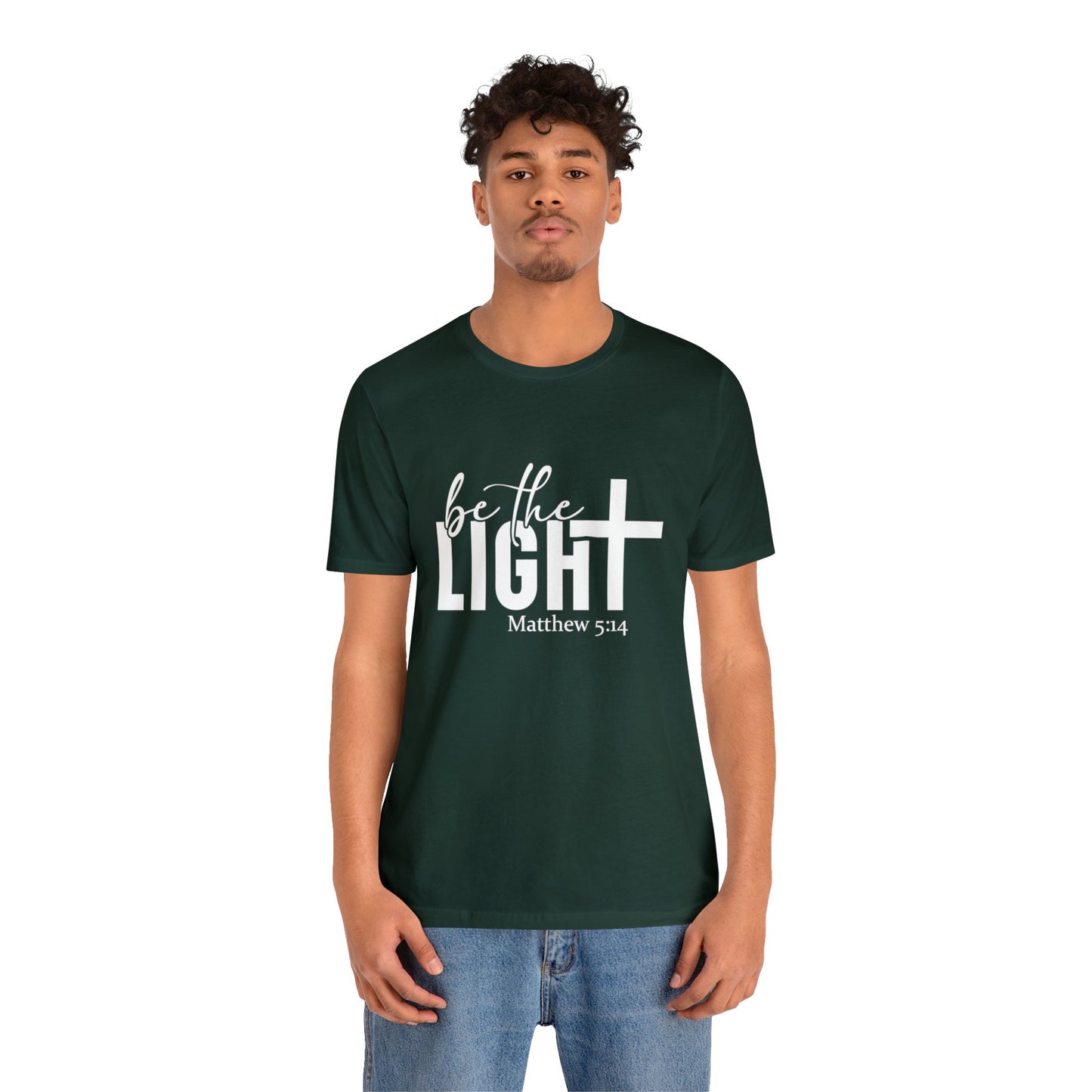 Be the Light Unisex Jersey Short Sleeve Tee