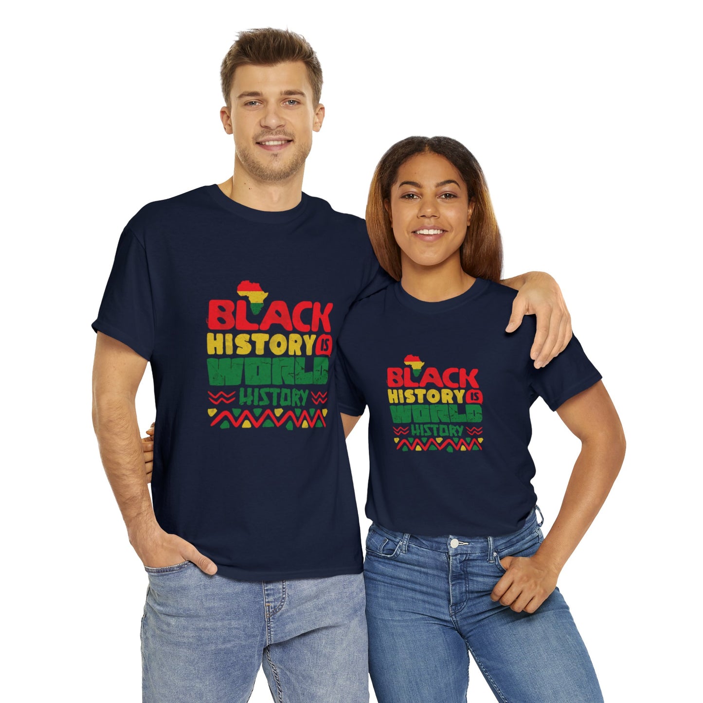 Black History Month Unisex Heavy Cotton Tee