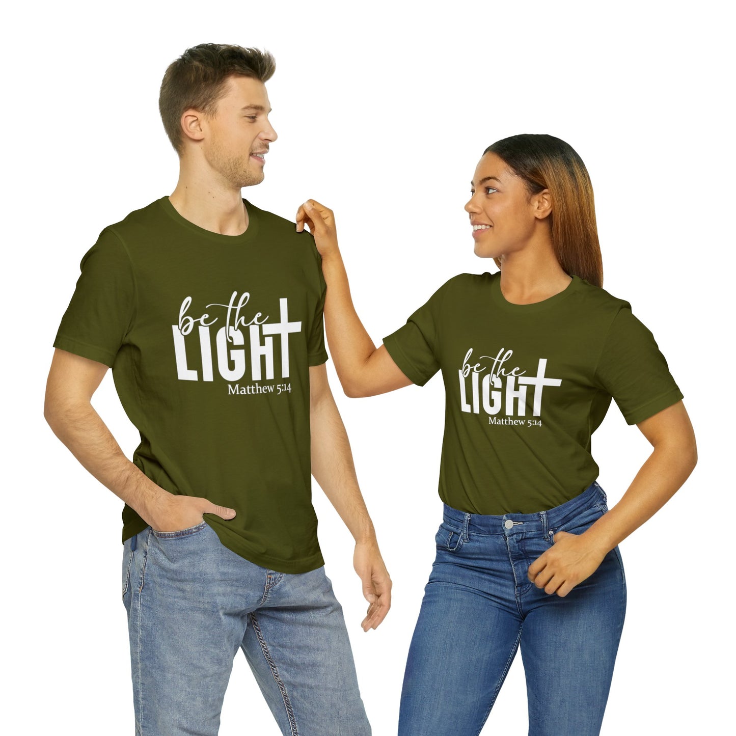 Be the Light Unisex Jersey Short Sleeve Tee