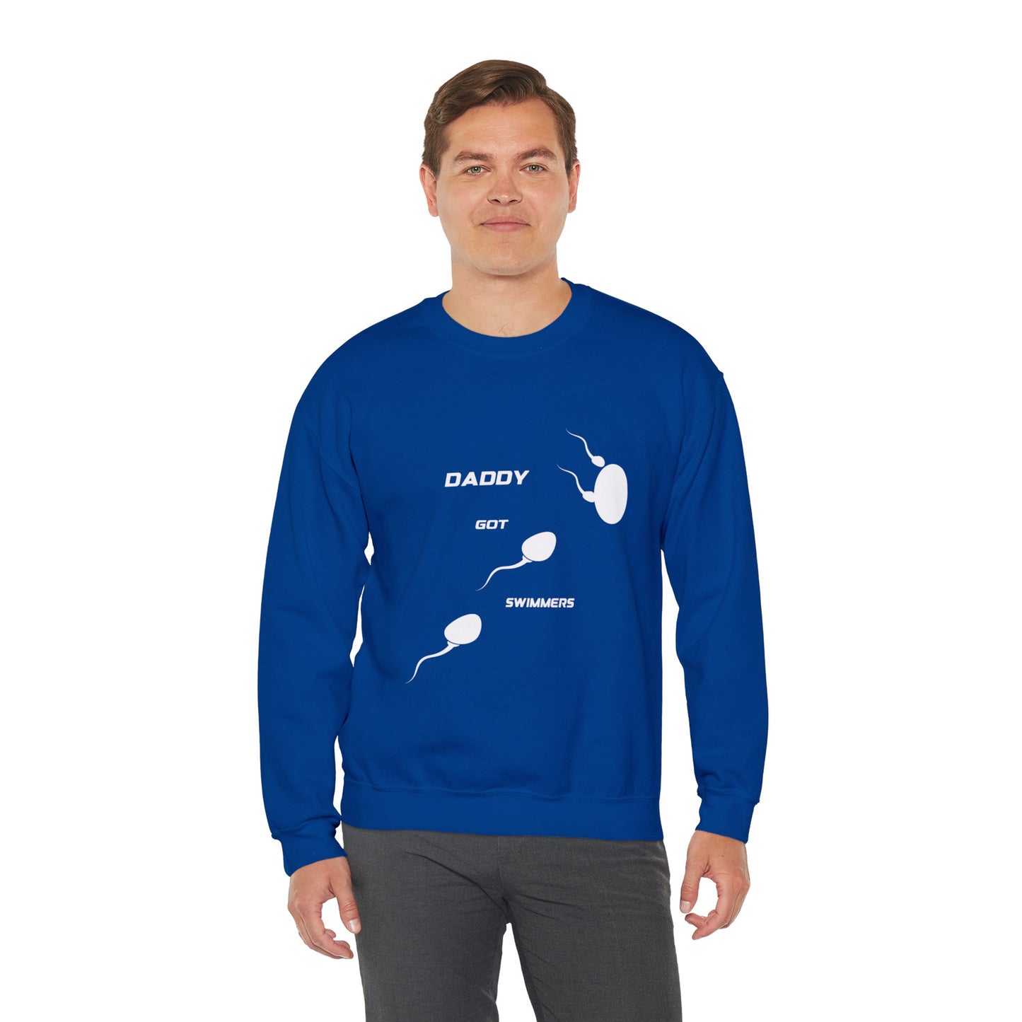 'Daddy Got Swimmers' - Men Sweatshirt