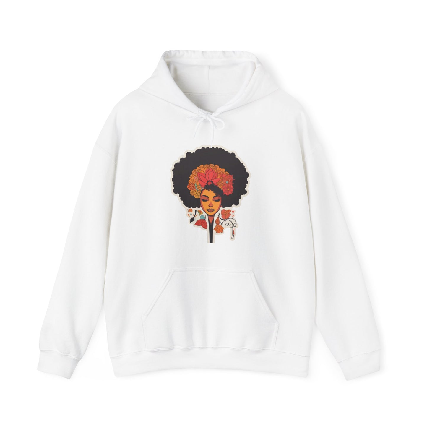 Black Women Heavy Blend™ Hooded Sweatshirt