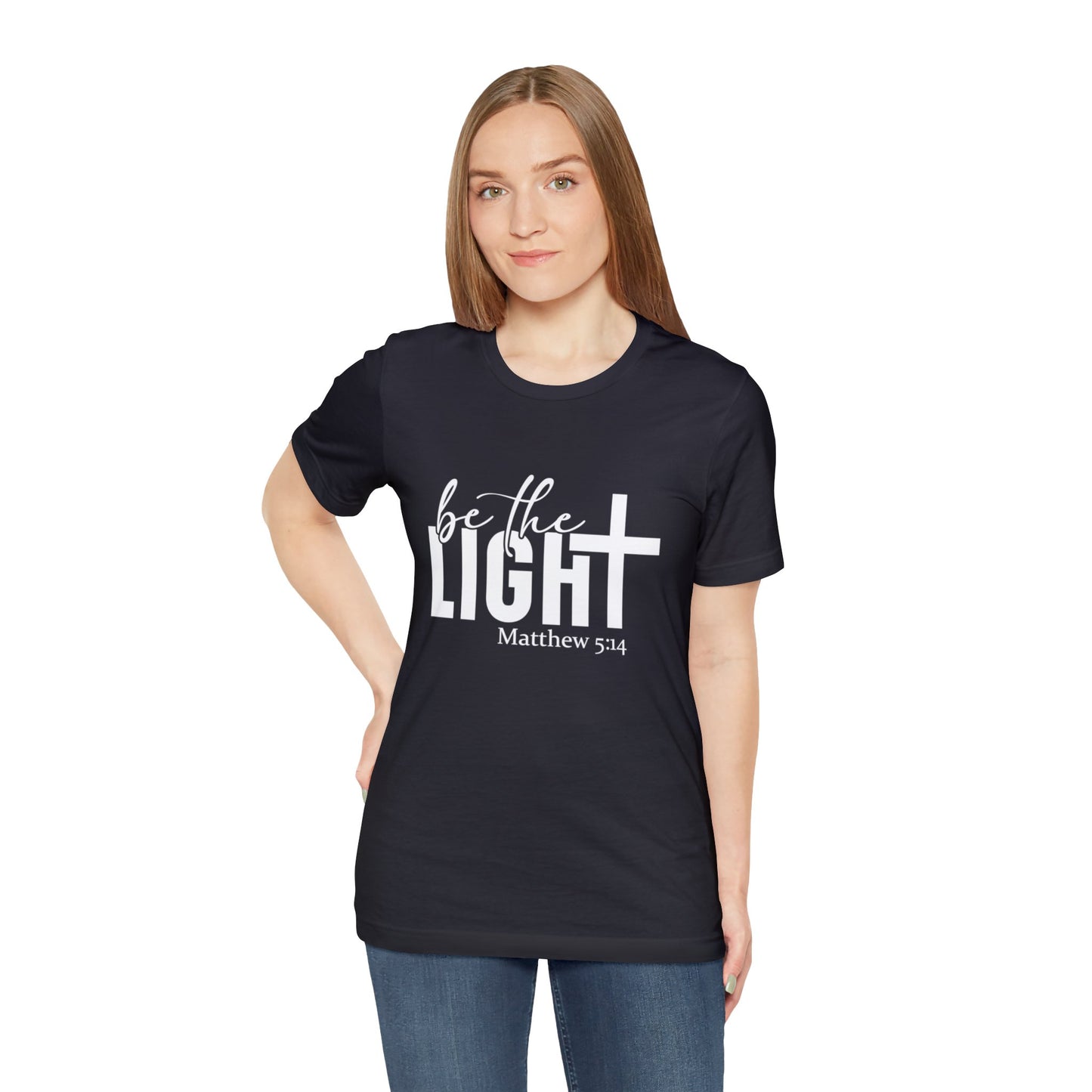 Be the Light Unisex Jersey Short Sleeve Tee