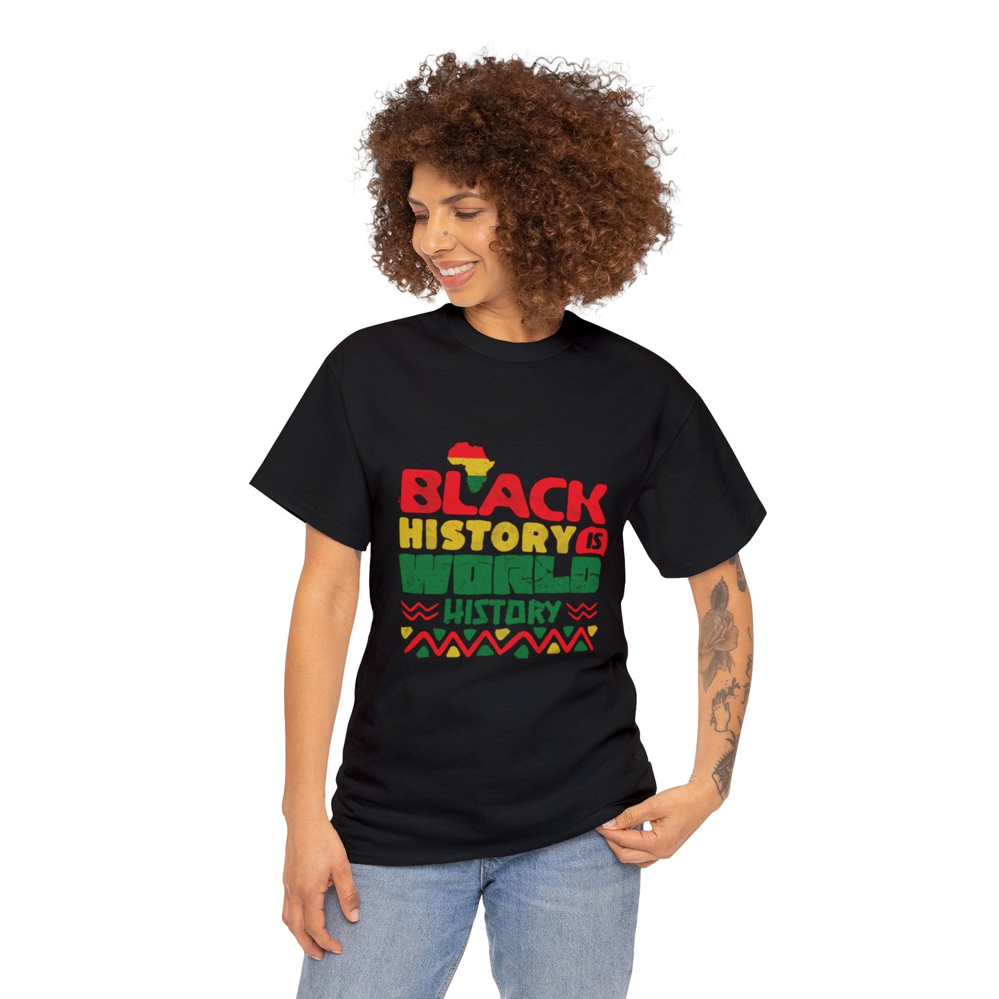 Black History Month Unisex Heavy Cotton Tee