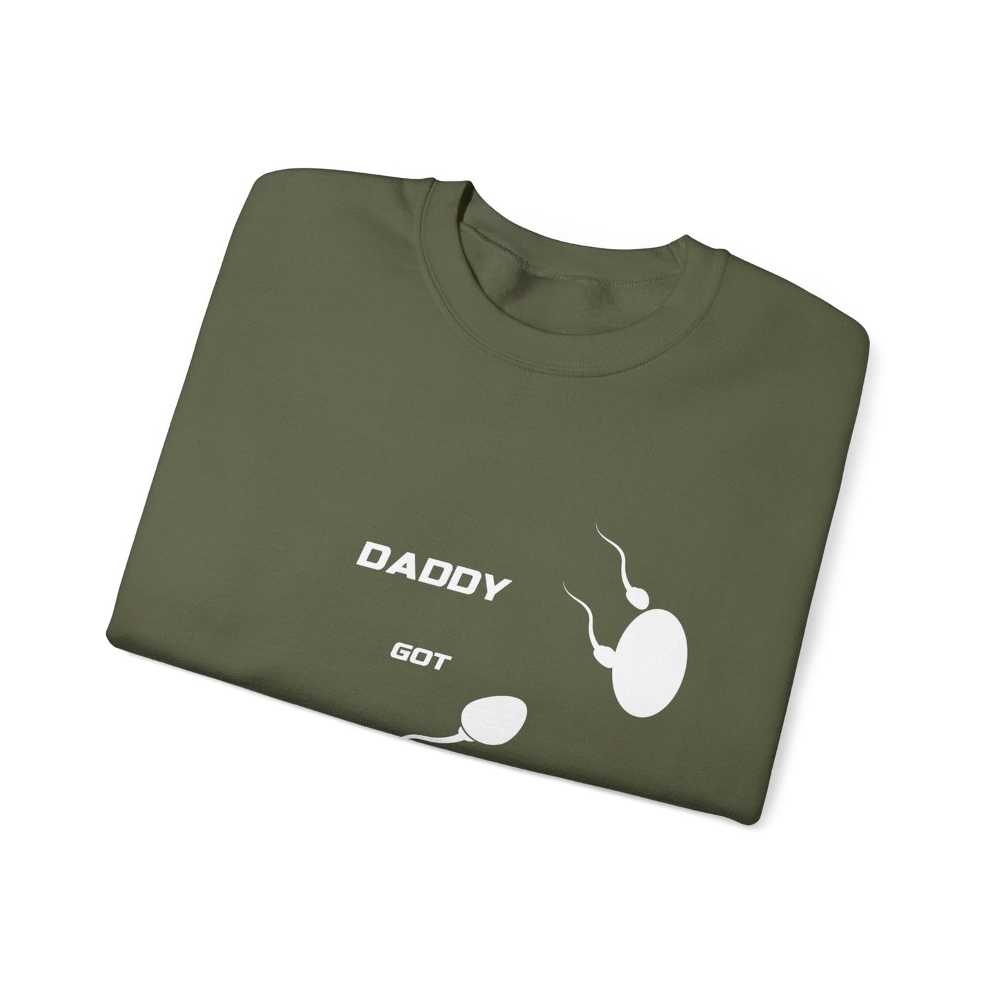 'Daddy Got Swimmers' - Men Sweatshirt