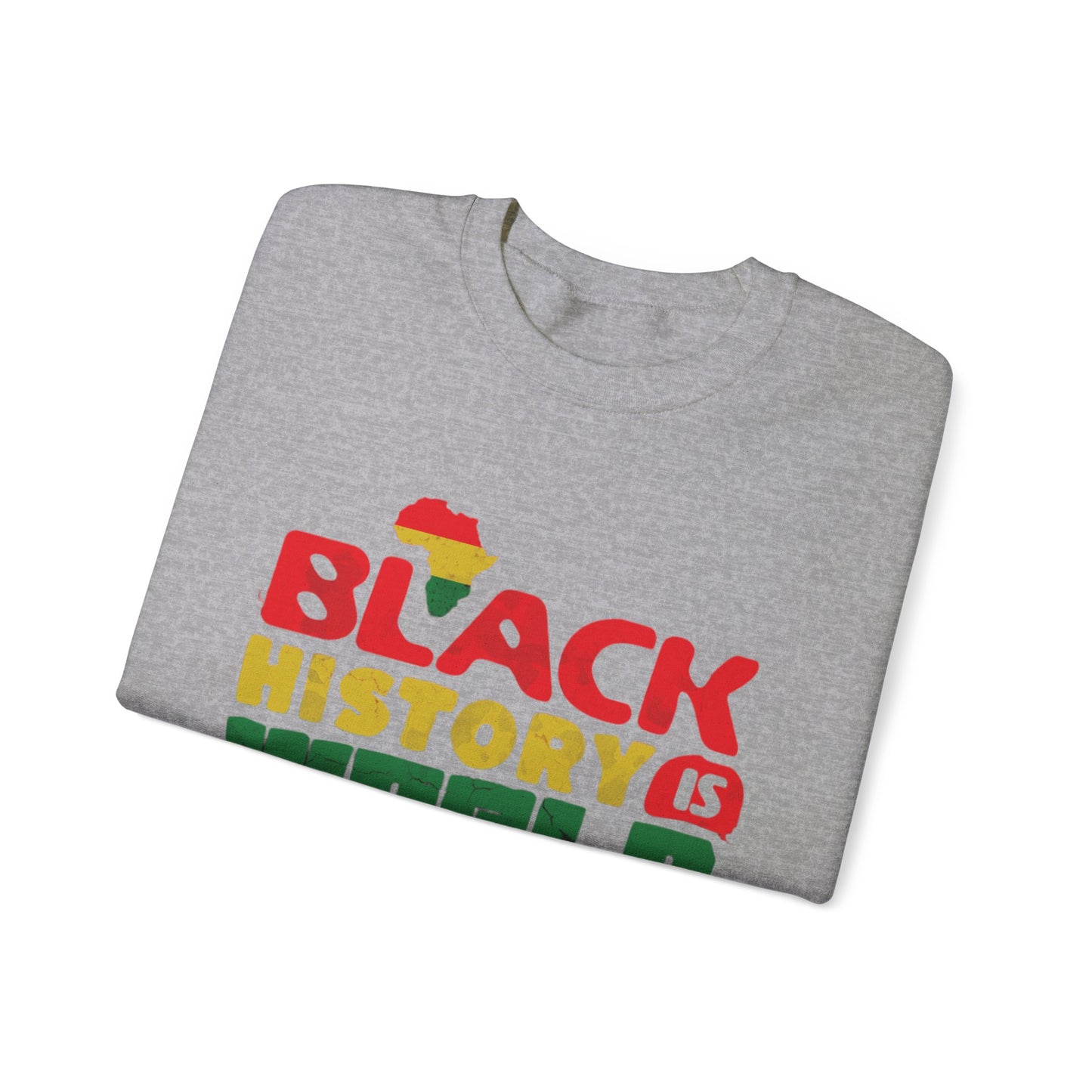 Black History Month Unisex Heavy Blend™ Crewneck Sweatshirt