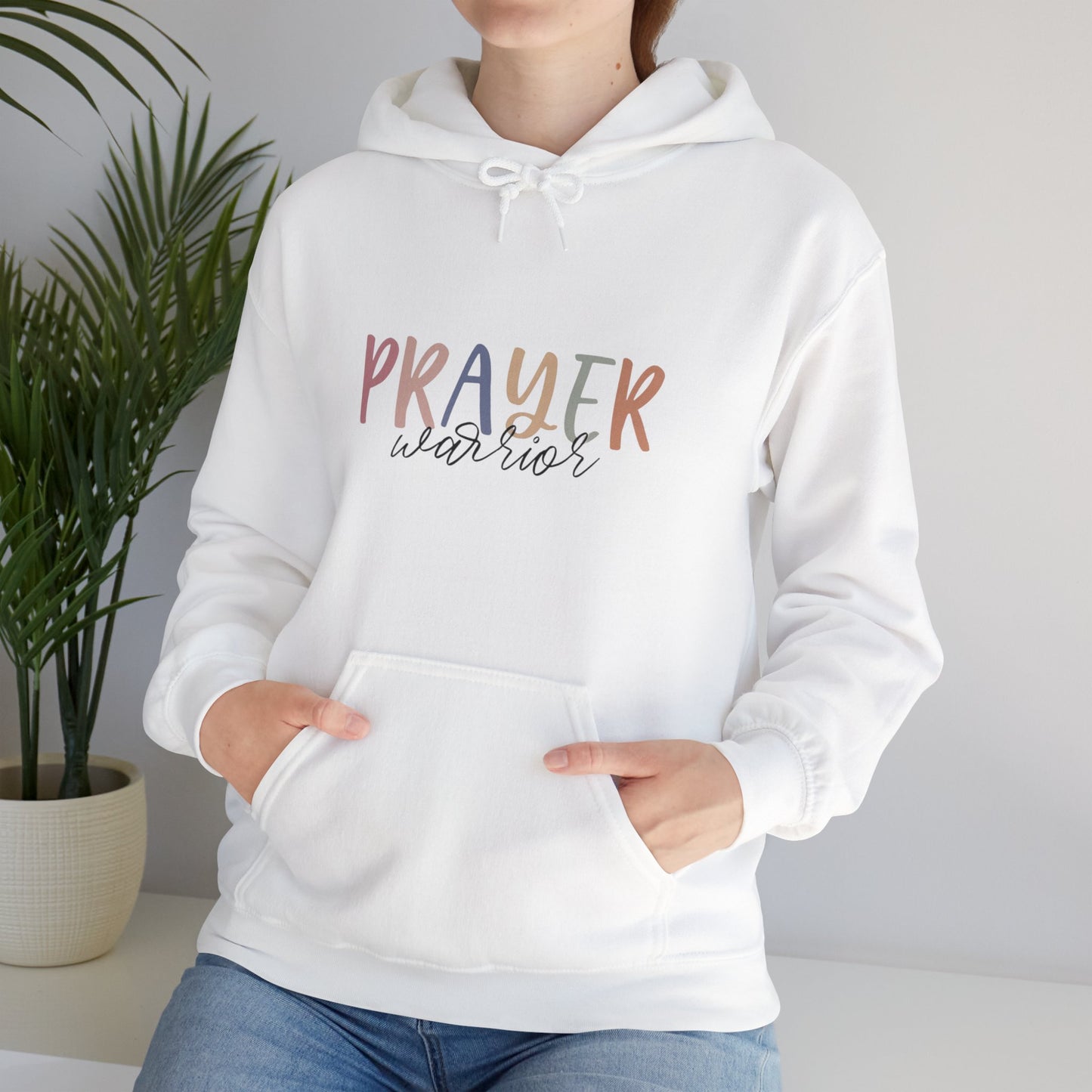 Prayer Warrior Women  Heavy Blend™ Hooded Sweatshirt