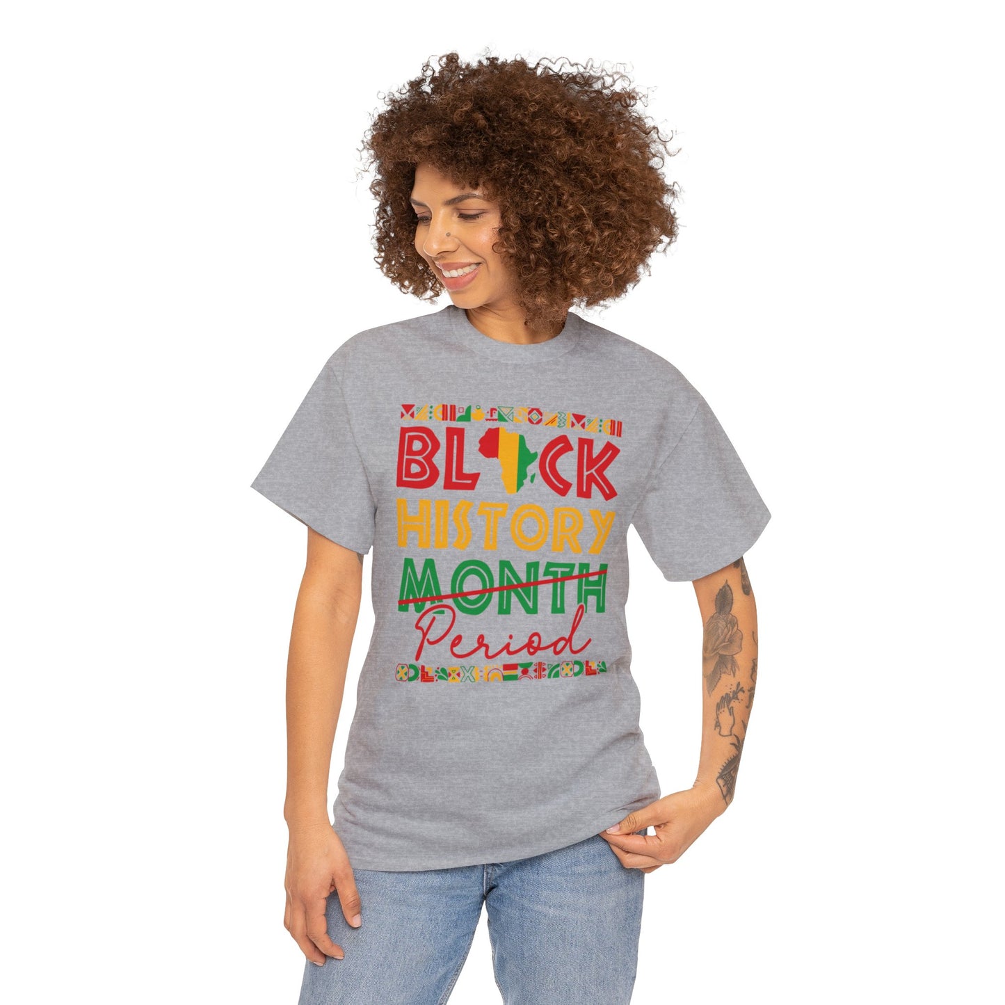 Black History Unisex Heavy Cotton Tee