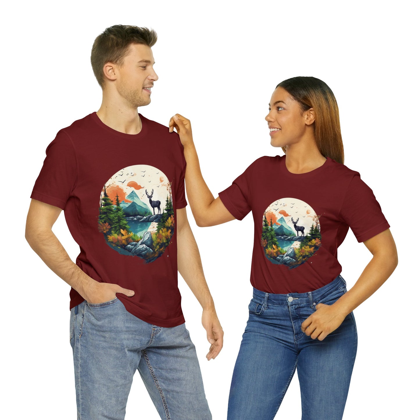 Nature Fusion Unisex Jersey Short Sleeve Tee