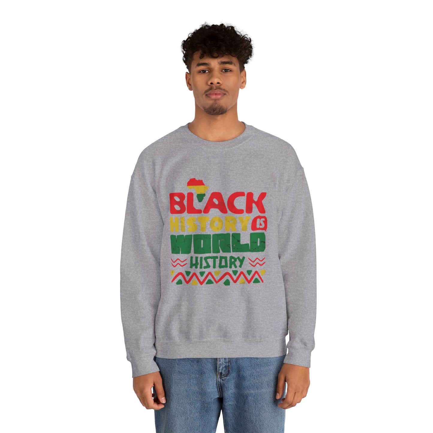 Black History Month Unisex Heavy Blend™ Crewneck Sweatshirt