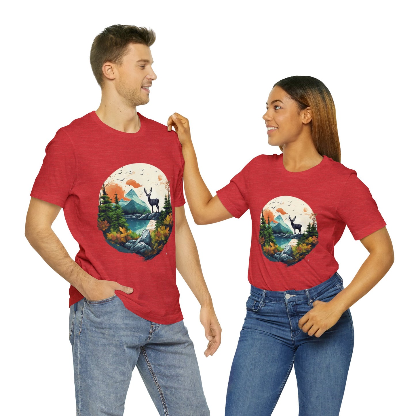 Nature Fusion Unisex Jersey Short Sleeve Tee